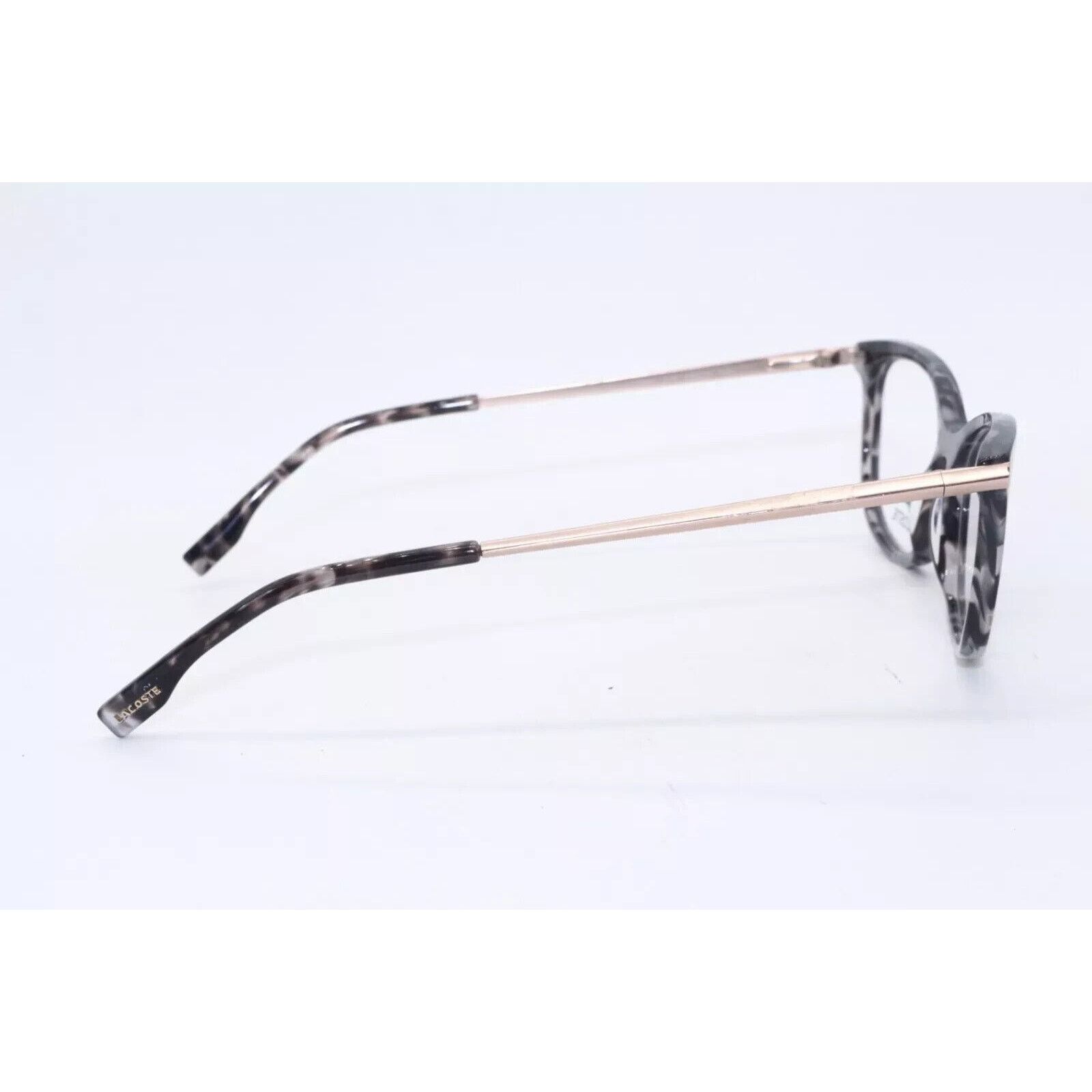 Lacoste LACOSTE L 2863 215 GREY HAVANA GOLD AUTHENTIC EYEGLASSES Size ONE SIZE - 2 Thumbnail