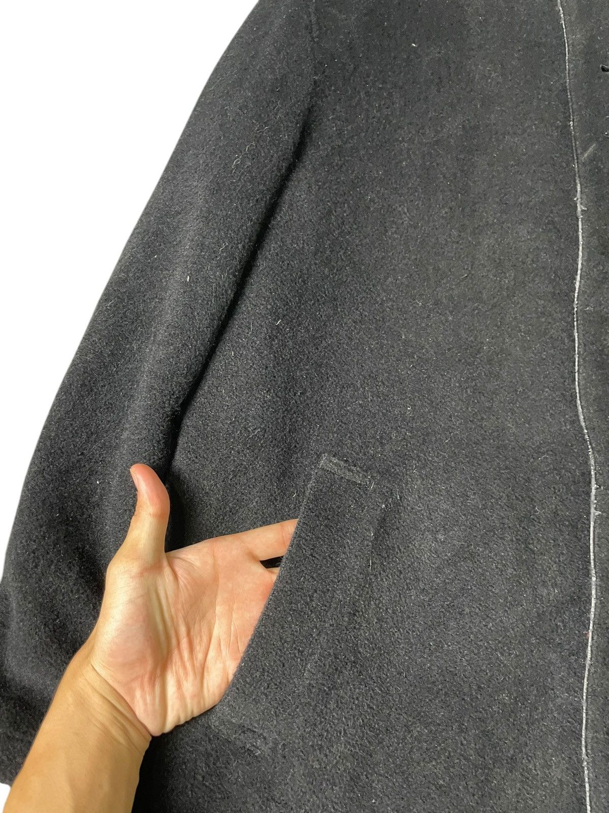 Japanese Brand × Lanvin × Vintage Lanvin x Vintage Trench Wool Coat (42) Size US S / EU 44-46 / 1 - 5 Thumbnail