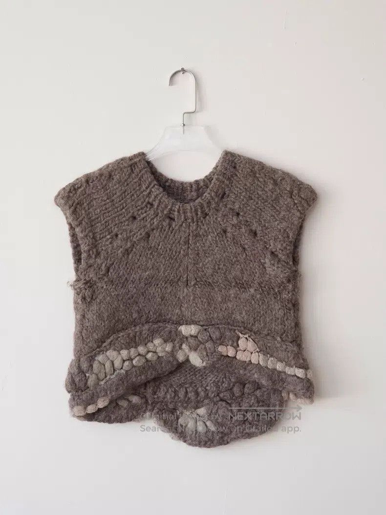 Comme des Garcons Comme Des Garcons size F Chunky Knit Top Size M / US 6-8 / IT 42-44 - 2 Thumbnail