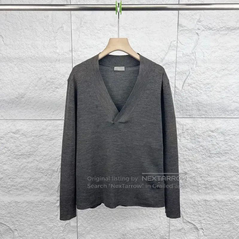 Dior Dior Women's Dark Gray Cotton Pullover . Size XS / US 0-2 / IT 36-38 - 1 Thumbnail