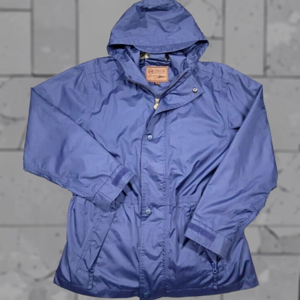 CO Outback Trading Co Pak-A-Roo Parka Hooded XS Blue Waterproof 2405 Parka Men XS Blue Waterproof Parka Size US XS / EU 42 / 0 - 1 Thumbnail