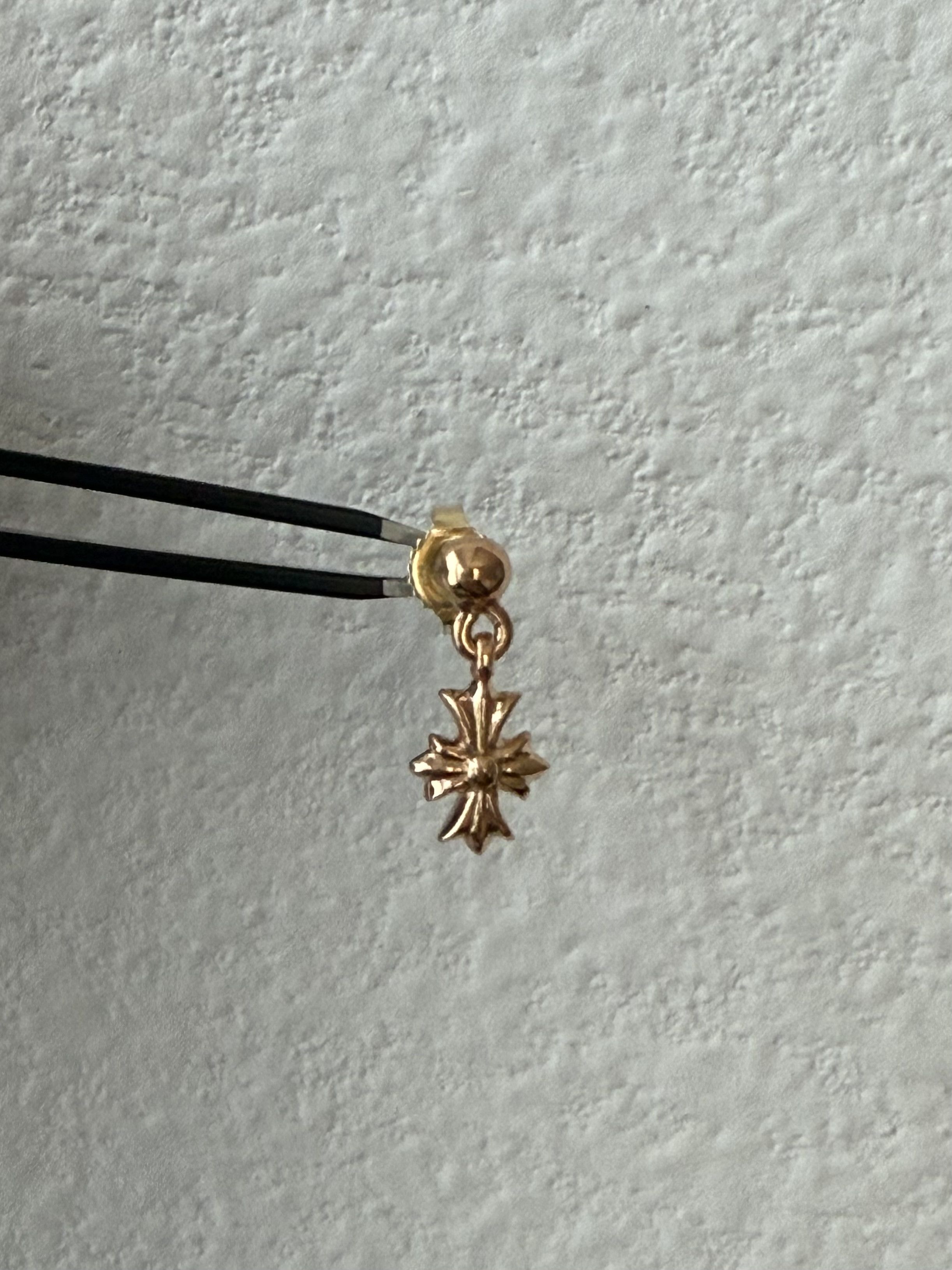 Chrome Hearts Chrome Hearts 22K Tiny E earrings pair Size ONE SIZE - 7 Thumbnail
