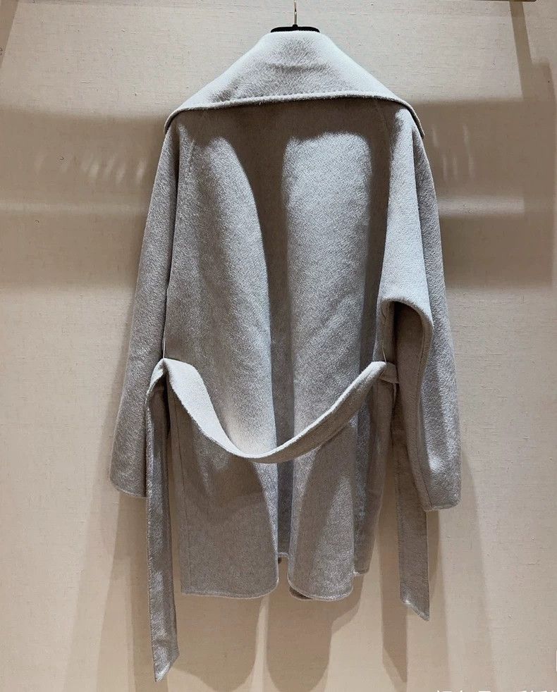 Max Mara Max Mara Oatmeal full cashmere coat jacket Size M / US 6-8 / IT 42-44 - 3 Thumbnail