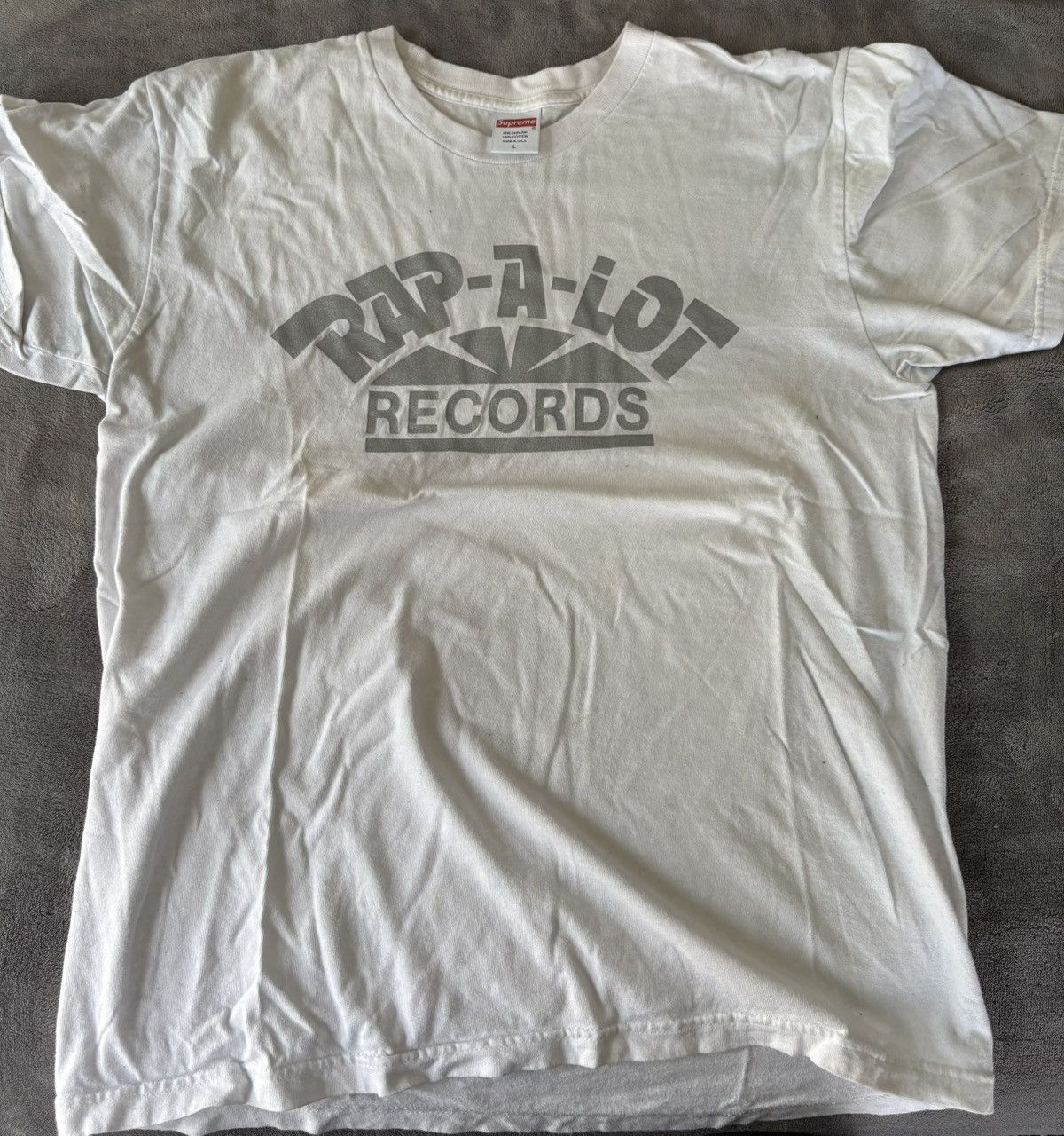 Supreme Supreme x Rap Alot Records T shirt Size US L / EU 52-54 / 3 - 1 Thumbnail
