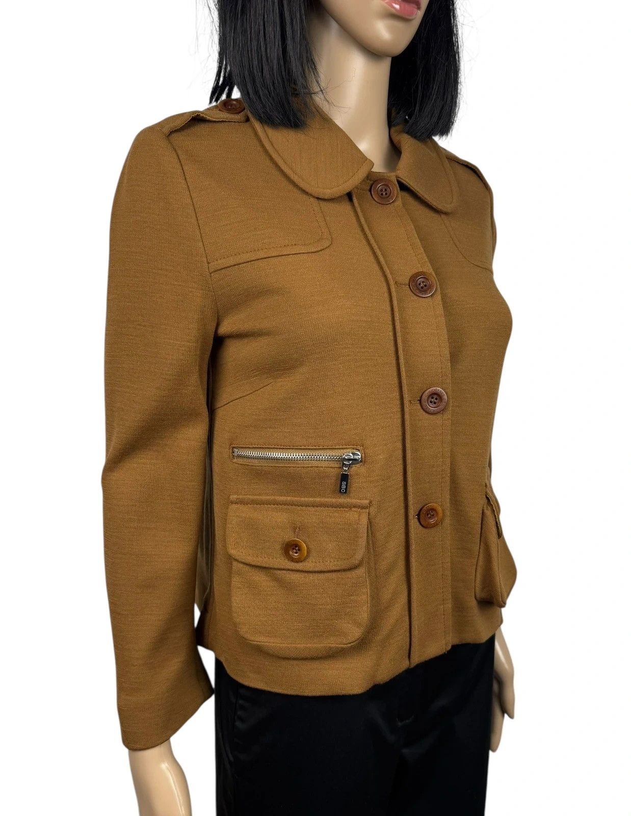 See by Chloe See By Chloe Acrylic Wool Jacket Collared size US4 I40 Size S / US 4 / IT 40 - 3 Thumbnail