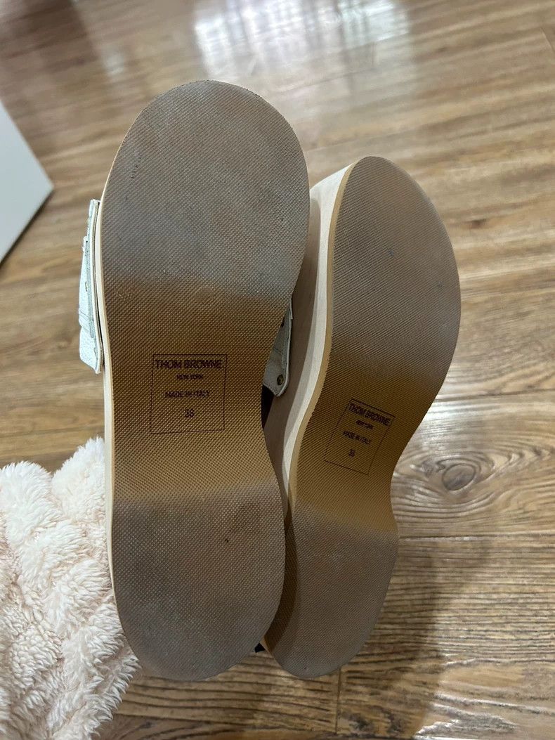 Thom Browne Thom Browne Heathered slippers Size US 7.5 / IT 37.5 - 4 Thumbnail