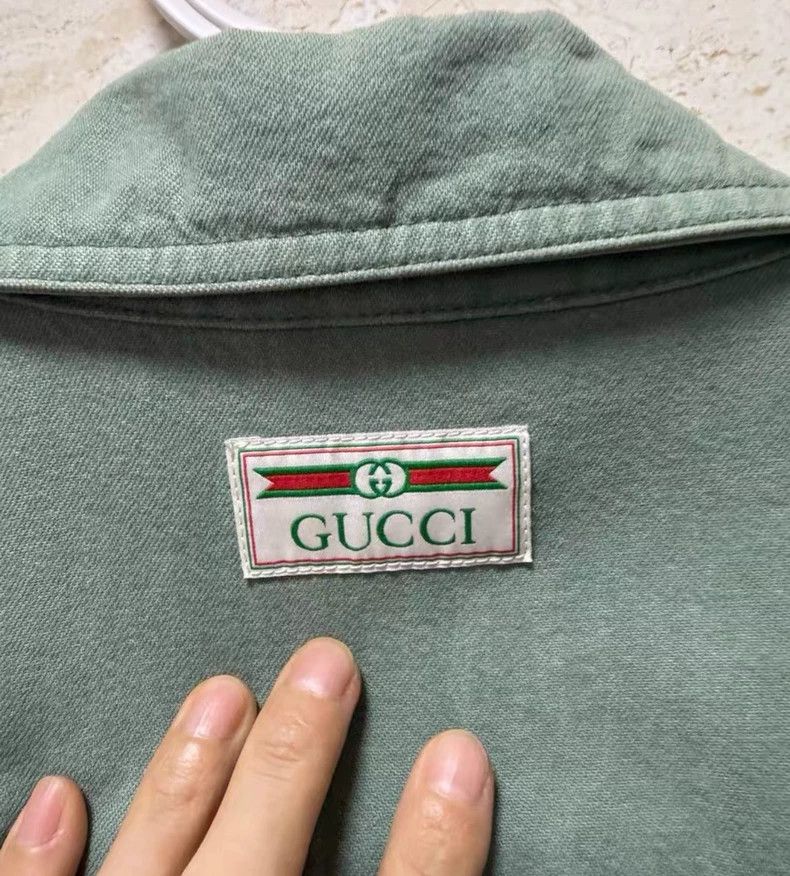 Gucci Gucci Washed old coat Size US S / EU 44-46 / 1 - 6 Thumbnail