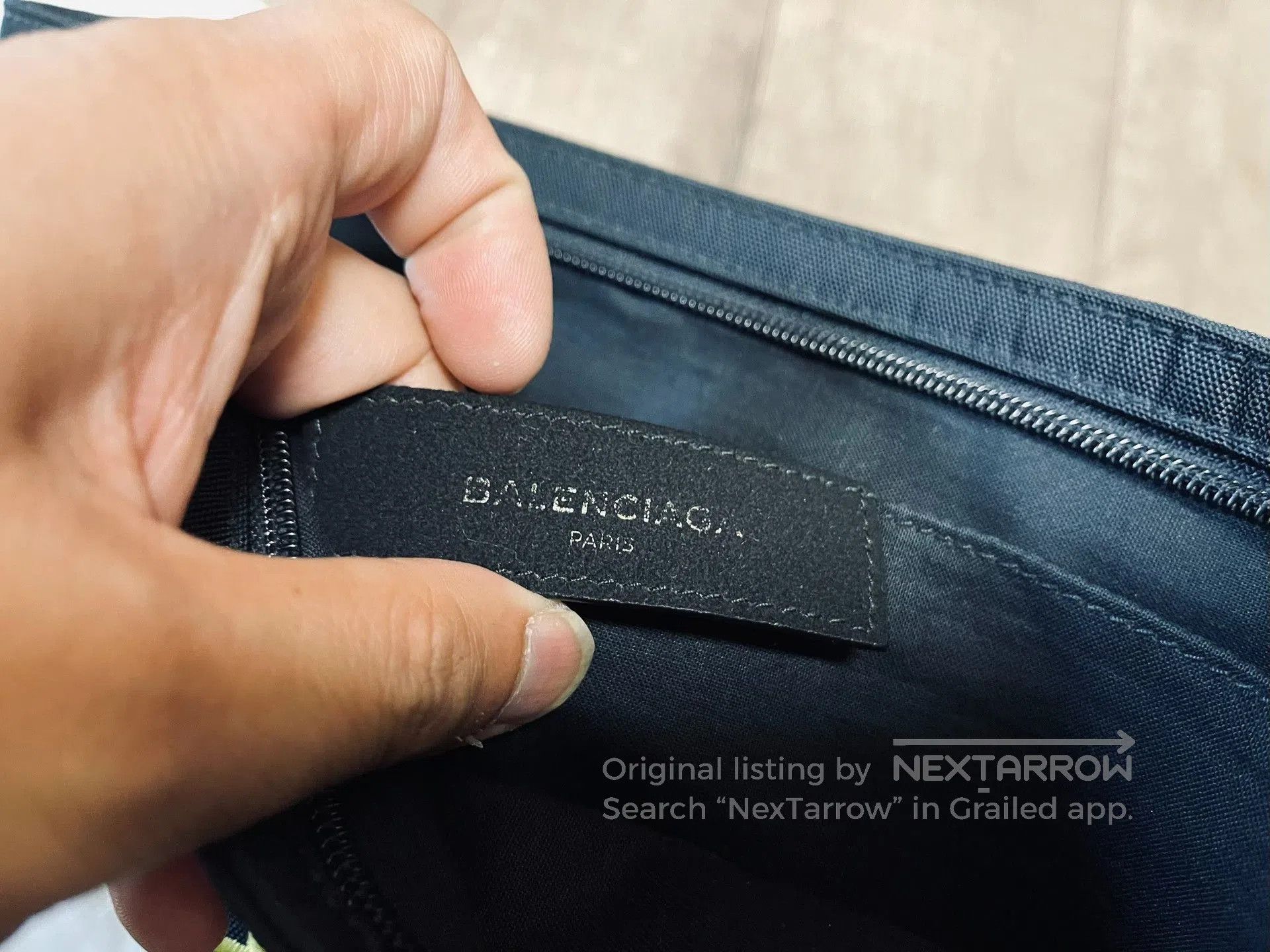 Balenciaga Balenciaga Classic Nylon Clutch Bag. Size ONE SIZE - 6 Thumbnail
