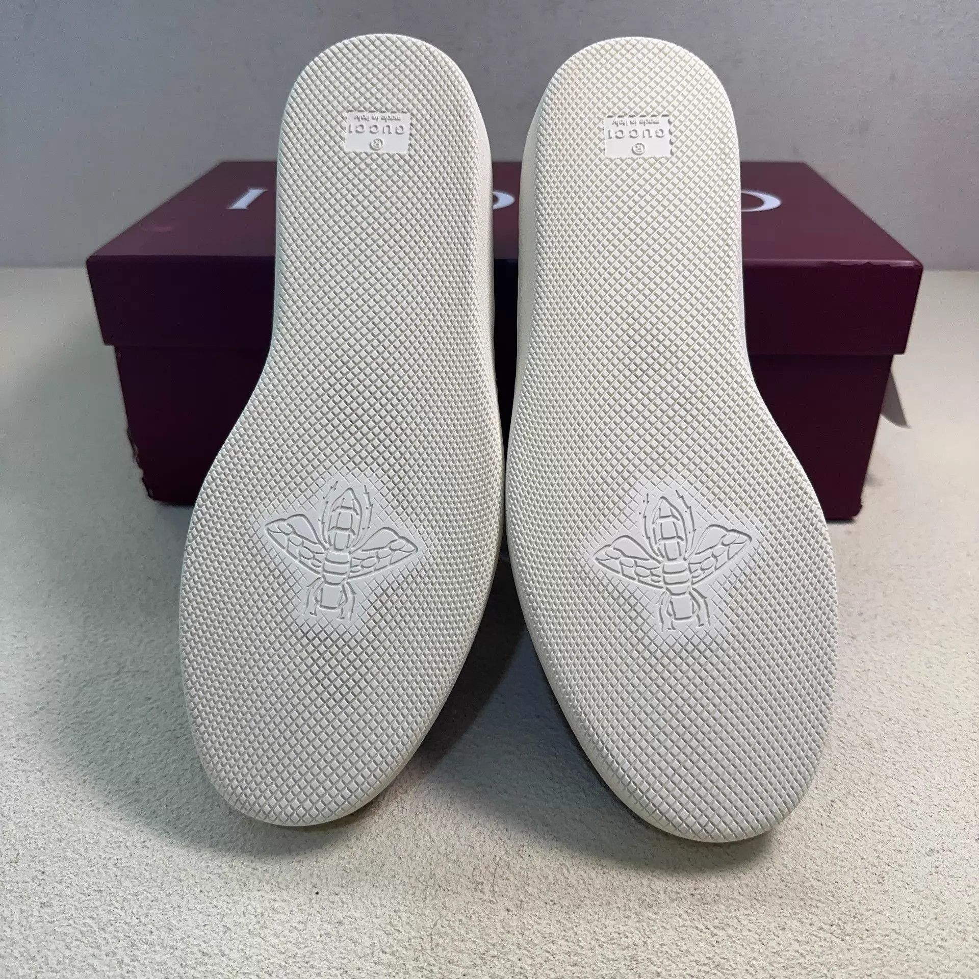 Gucci GUCCI G75 suede German trainer blue 41.5/42 Size US 8.5 / EU 41-42 - 4 Thumbnail