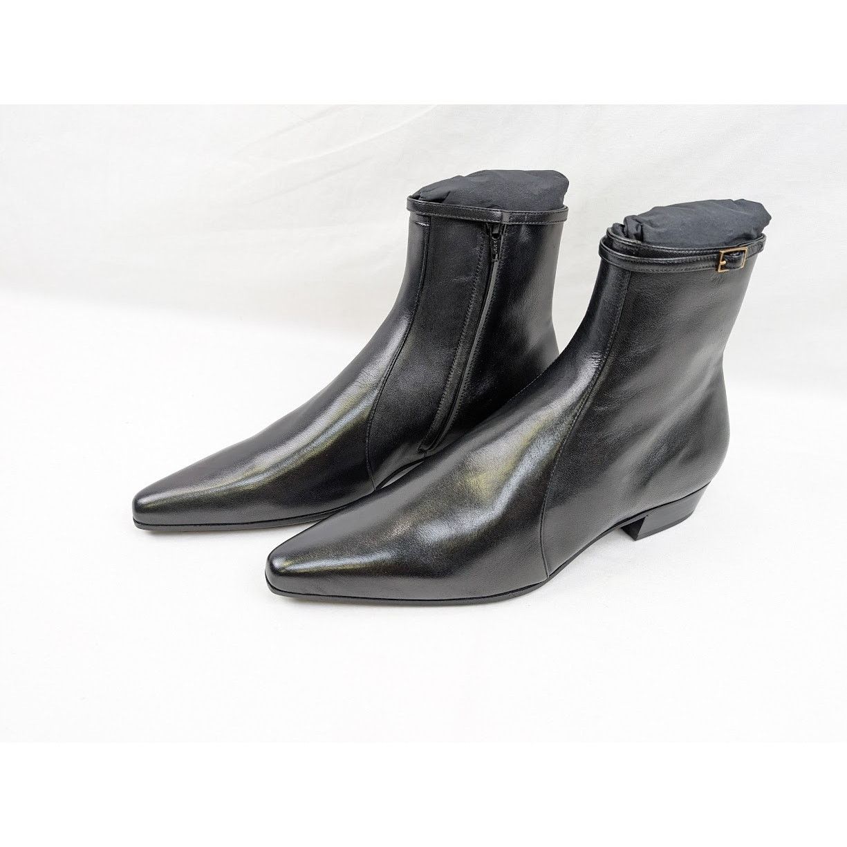 Saint Laurent Paris o1rshd1 Q:2 / Arsun 25 Zipped Boots in Nero Size US 10 / EU 43 - 16 Thumbnail