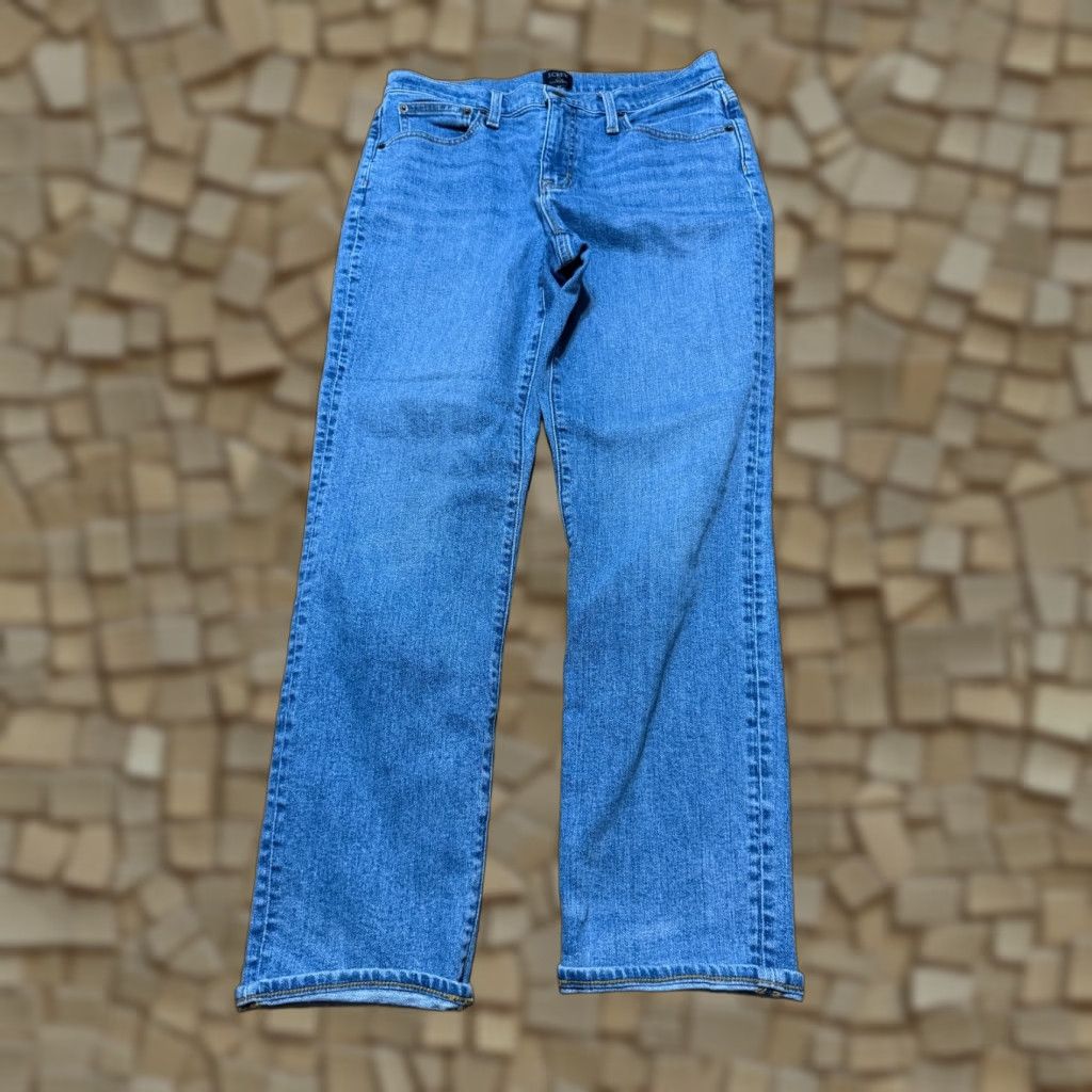 J.Crew J.CREW Jeans Women’s 27 Blue Denim High Rise Slim Boyfriend Jeans Regular 5-Pocket Design Vintage No (Note: If any issue, adjust as needed) Size 27" / US 4 / IT 40 - 1 Thumbnail