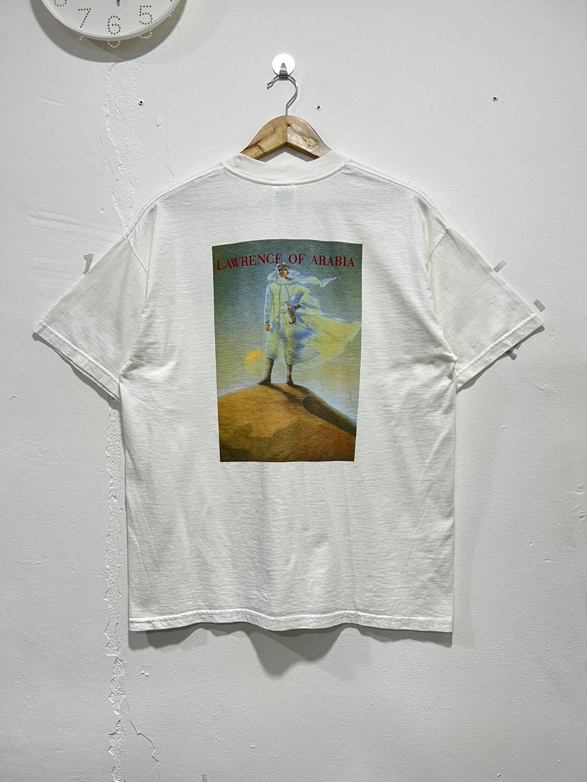 Vintage Vintage Lawrance Of Arabia Movie DVD Promo Tshirt Size US L / EU 52-54 / 3 - 1 Thumbnail