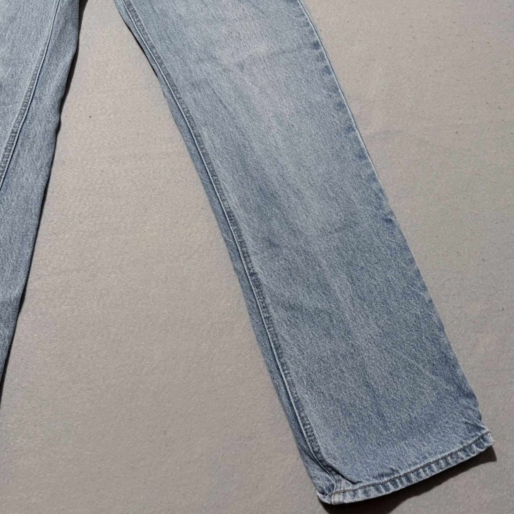 H&M H&M Jeans Women Light Blue Denim High Rise Pockets Classic Straight Zip Fly - 2 Size 26" / US 2 / IT 38 - 6 Thumbnail