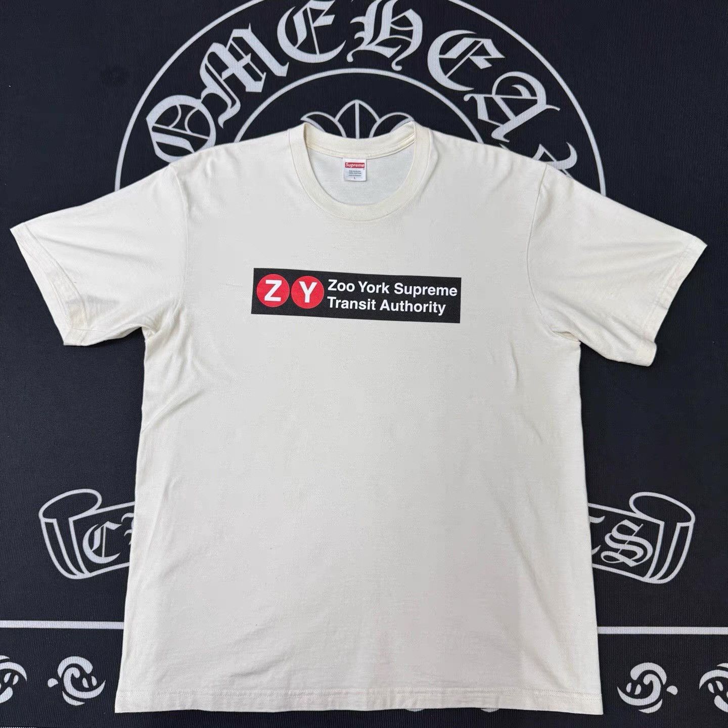 Supreme Supreme x Zoo York White Short Sleeve T-shirt Q10 Size US L / EU 52-54 / 3 - 1 Thumbnail