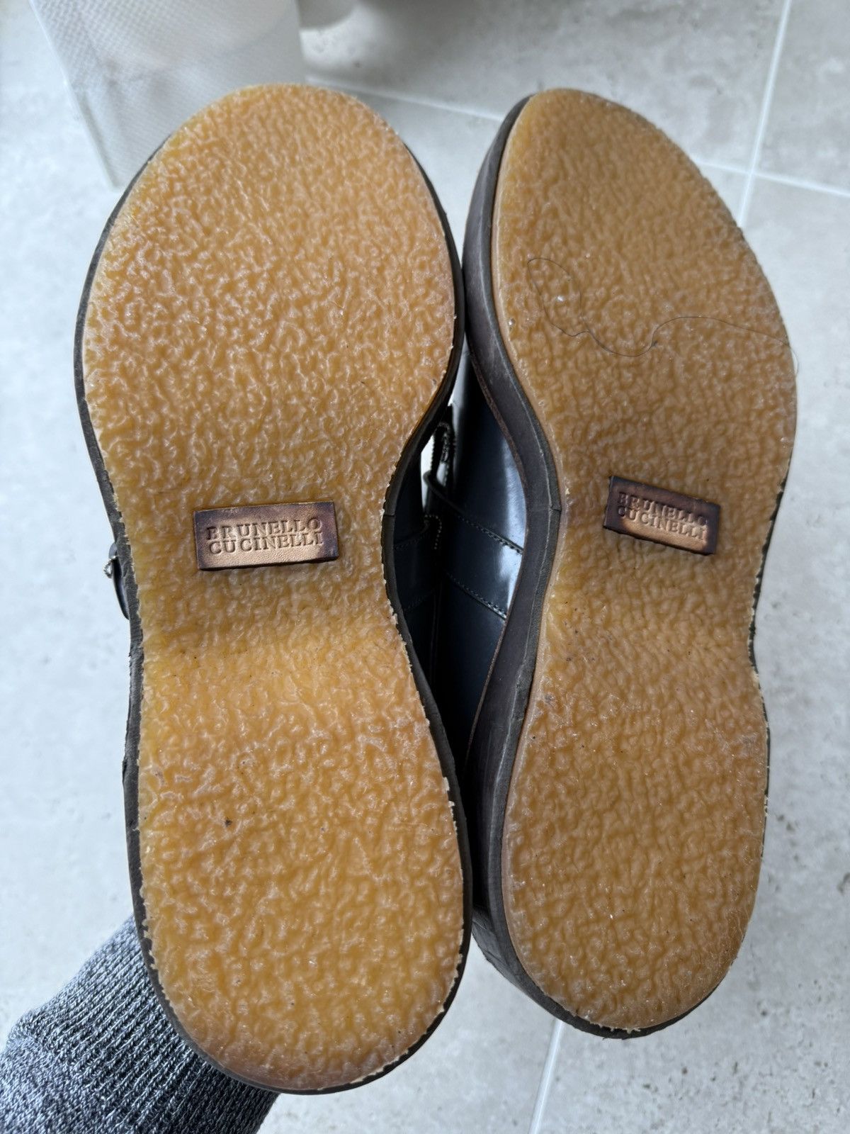 Brunello Cucinelli Vintage Brunello Cucinelli Loafers Shoes Size US 7.5 / EU 40-41 - 9 Thumbnail