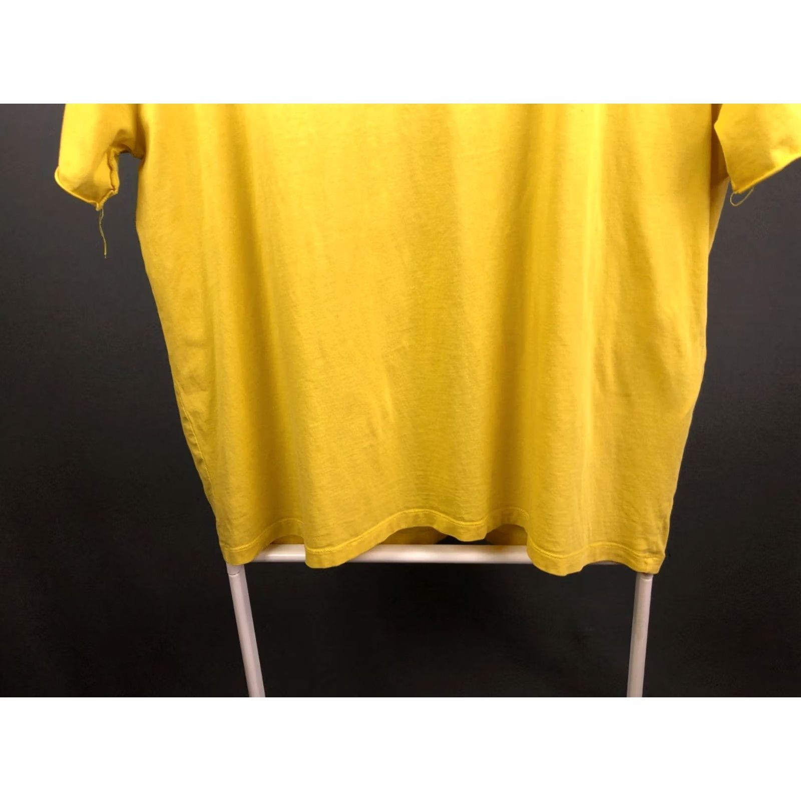 Stella McCartney Stella McCartney Women's T-Shirt 42 Yellow Cotton Embroidered Short Sleeve Size M / US 6-8 / IT 42-44 - 6 Thumbnail