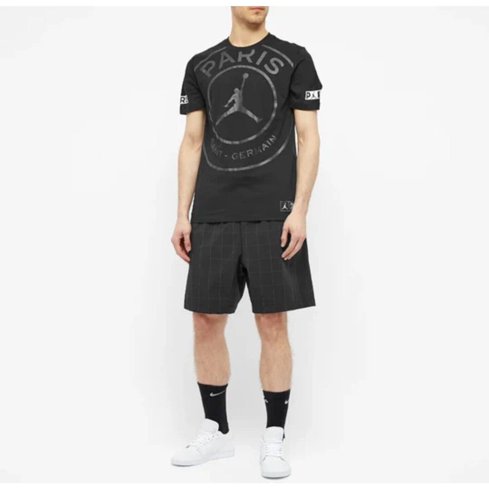 Jordan PSG Paris Saint-Germain SS Logo T-Shirt Men's