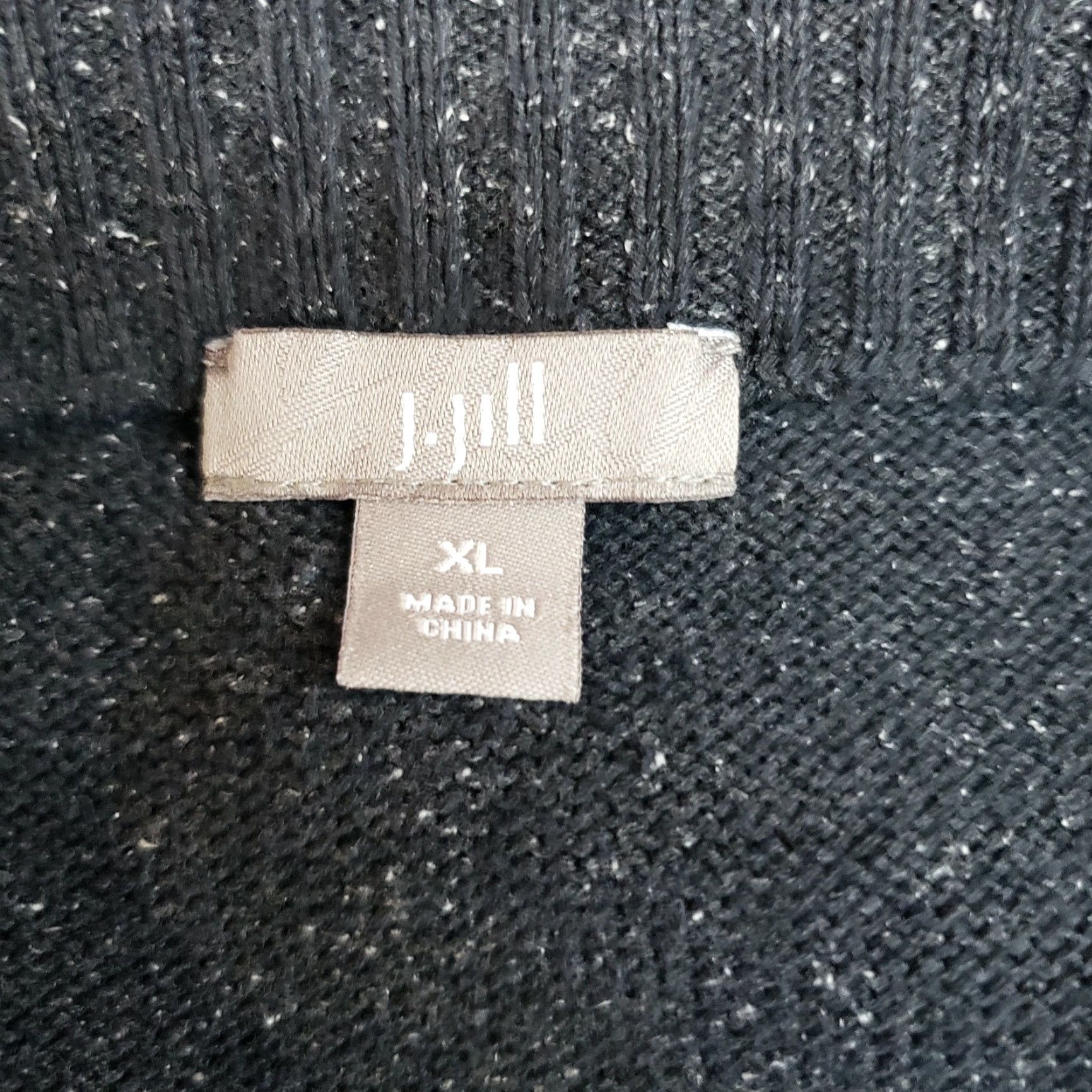 J. Jill J Jill Womens Knit Skirt XL Gray Silk Blend Pull On Short Straight & Pencil Vintage: No Size 40" / US 18 - 5 Thumbnail