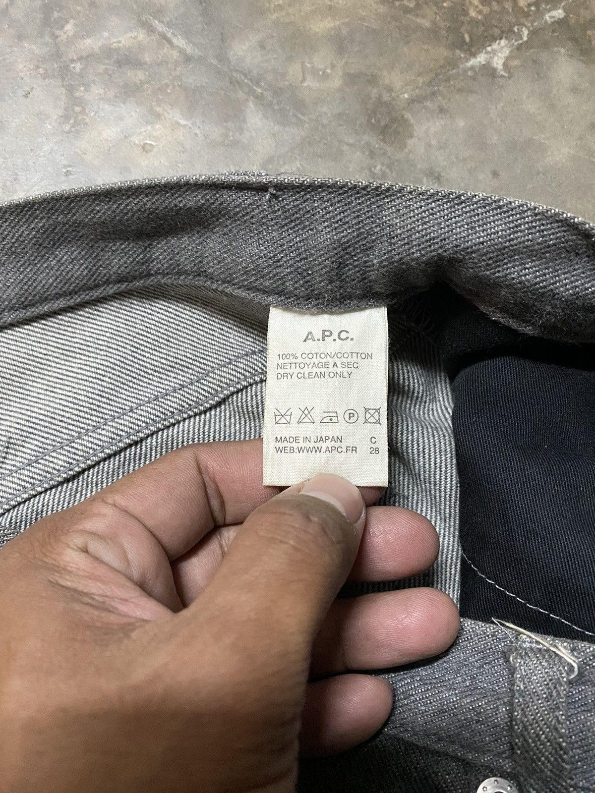 A.P.C. × Japanese Brand A.P.C. Jeans Distressed Denim Size 29" - 6 Thumbnail