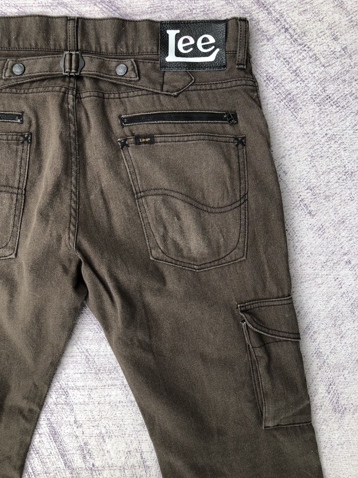 Lee × Seditionaries Vintage Grey Cargo LEE Rider 8 Pocket Size US 34 / EU 50 - 17 Thumbnail