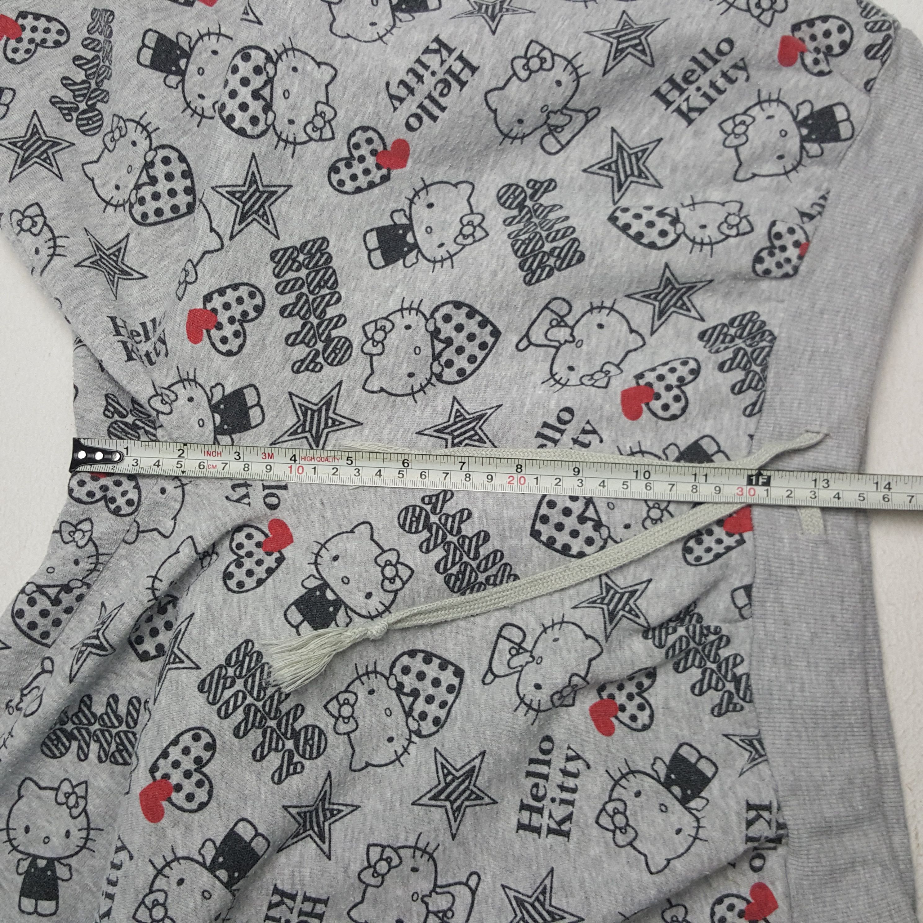 Cartoon Network × Japanese Brand × Vintage Vintage Hello Kitty Full Printed Cartoon Jogging Pants Size US 30 / EU 46 - 8 Thumbnail