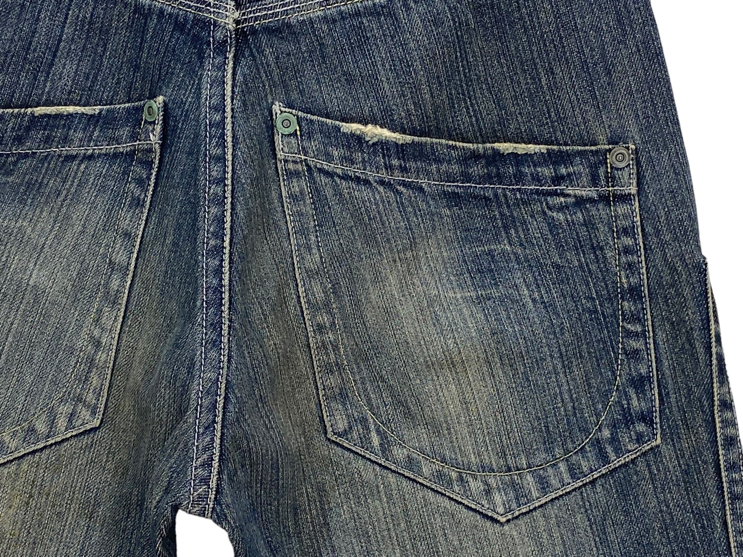 Japanese Brand Difference by Rupert Jeans Straight Leg Punk Pants Size US 29 - 8 Thumbnail