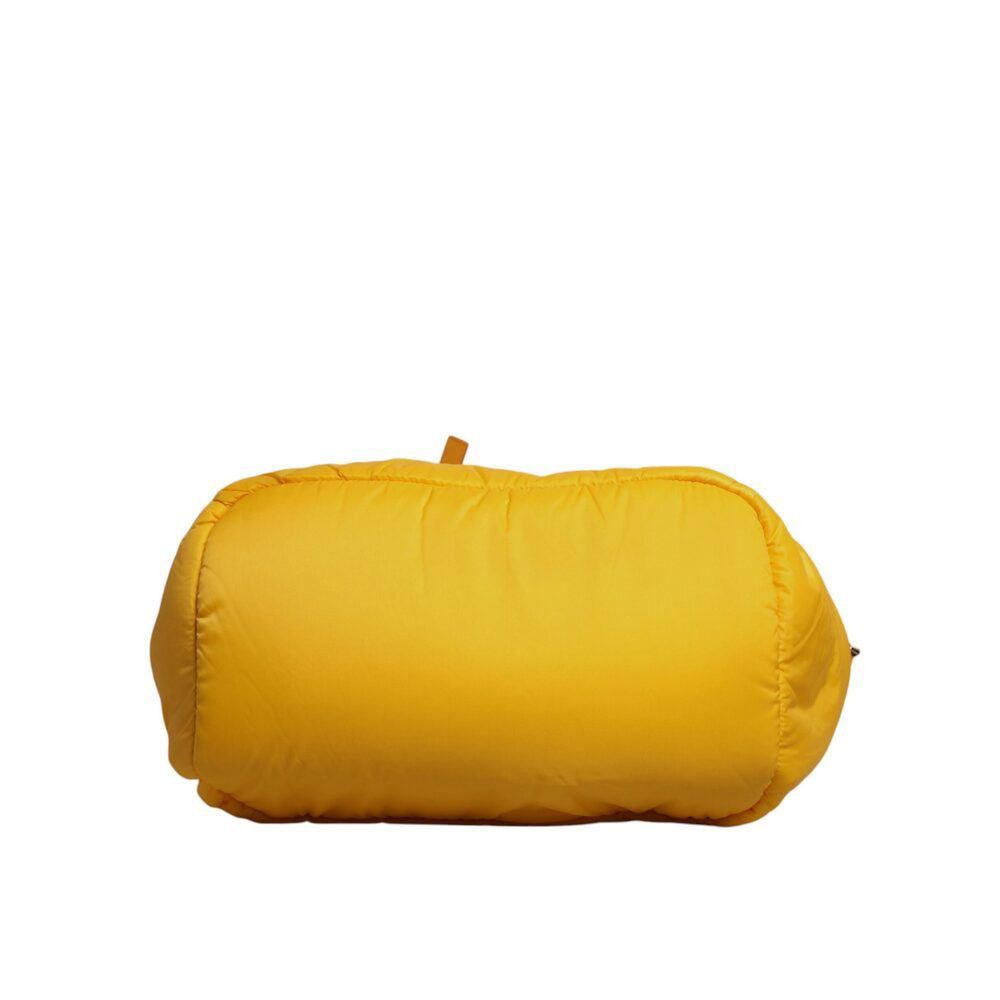 Dolce & Gabbana Dolce & Gabbana Yellow Orange Nylon Logo Plaque Hand Shoulde Size ONE SIZE - 6 Thumbnail