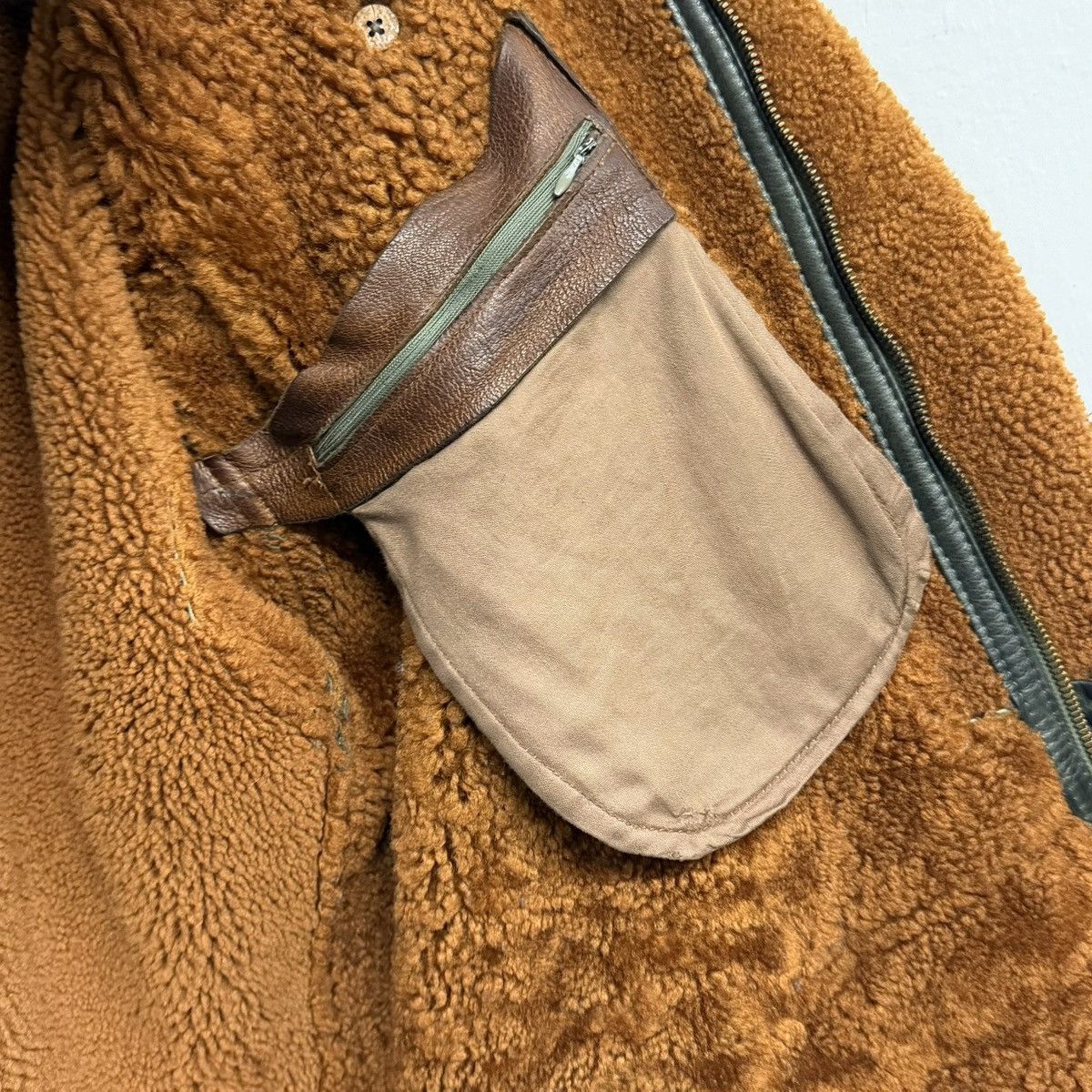 Marithe + Francois Girbaud MARITHÉ FRANÇOIS GIRBAUD 1980s Shearling Leather Jacket Size US XL / EU 56 / 4 - 9 Thumbnail