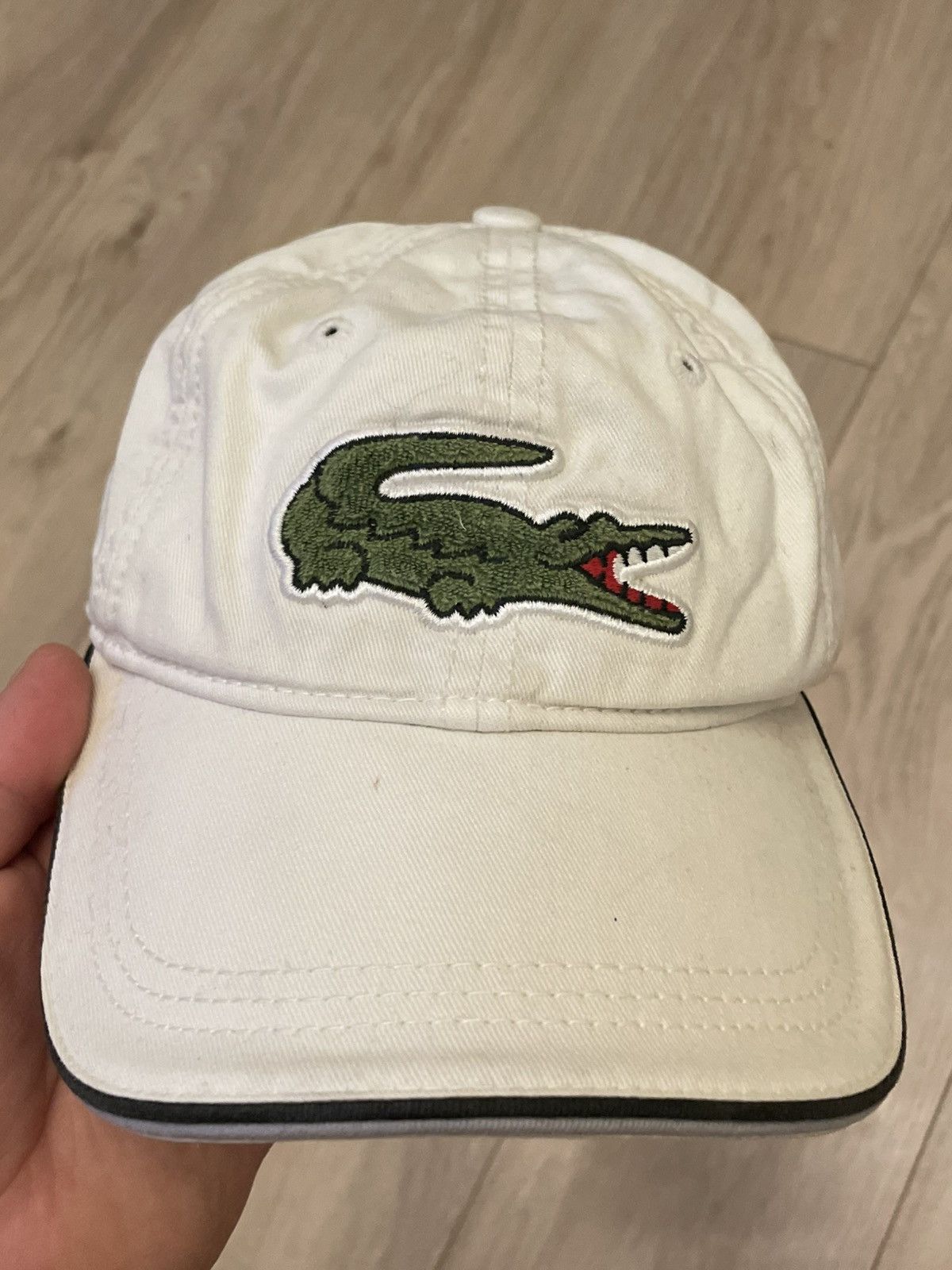 Lacoste Lacoste vintage big logo cap hat Size ONE SIZE - 1 Thumbnail