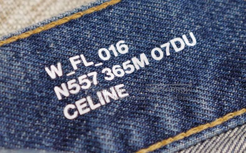Celine CELINE Blue Washed Flared Jeans Size US 27 - 3 Thumbnail