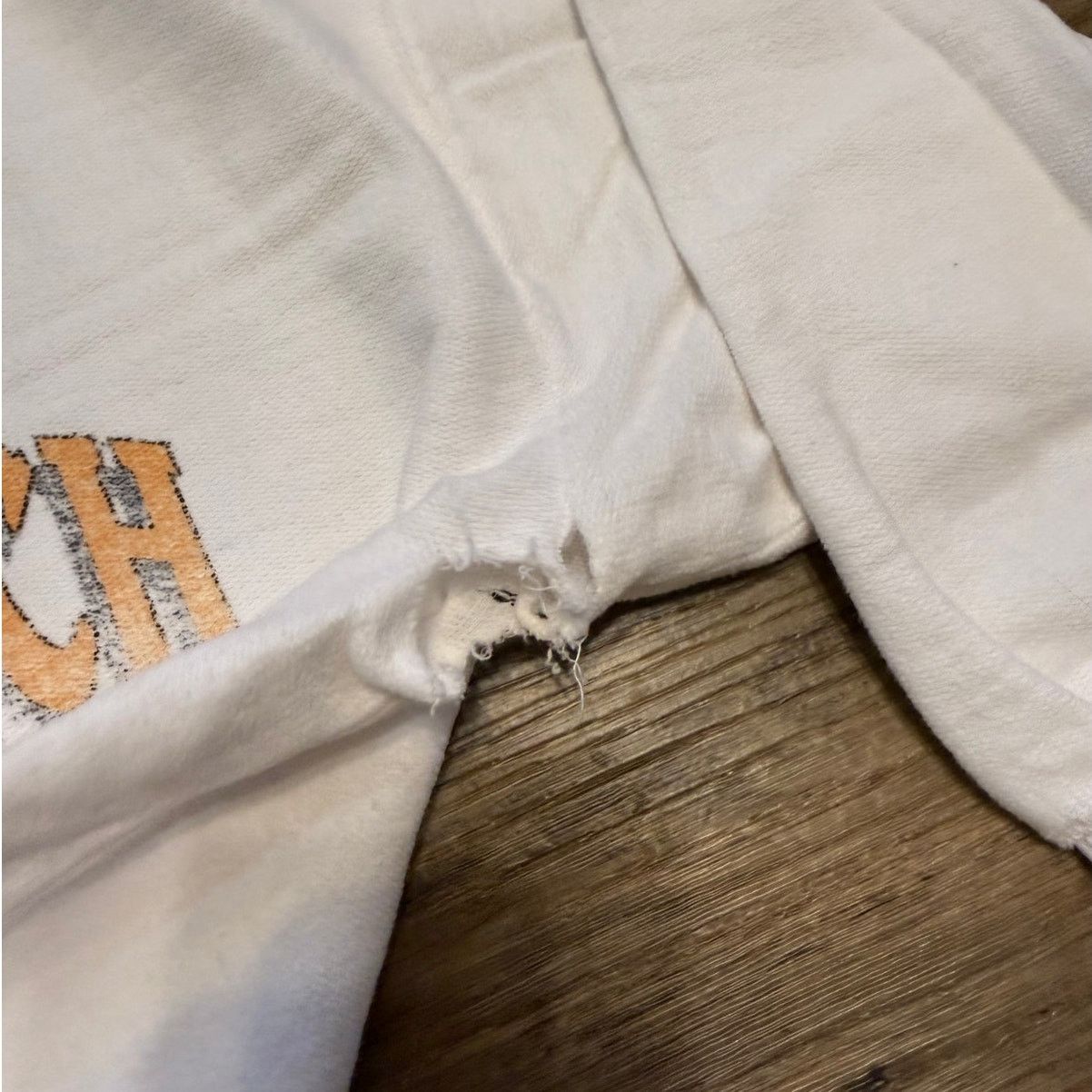 Vintage Vintage 90s Georgia Tech Yellow Jackets Cropped Crewneck Size S / US 4 / IT 40 - 4 Thumbnail