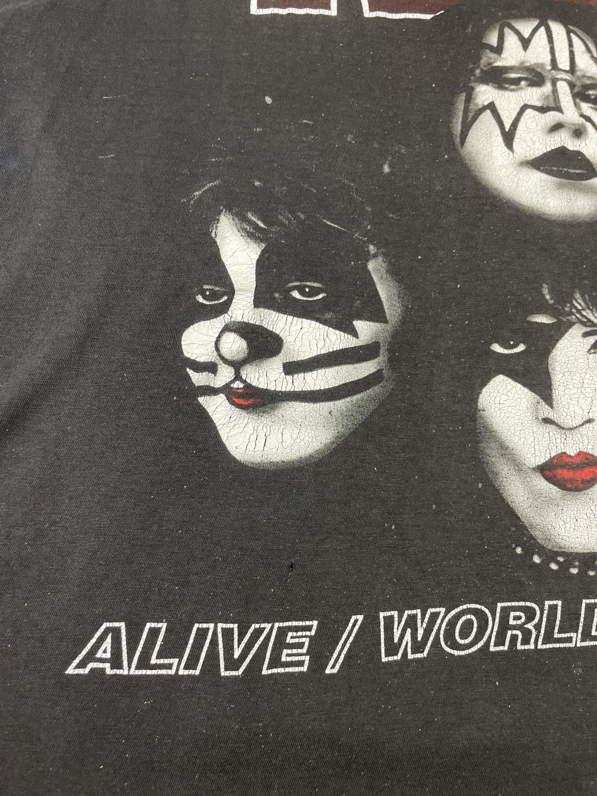 KISS Vintage KISS 96-97 Alive World Tour Black I GOT THE BEST Size US M / EU 48-50 / 2 - 6 Thumbnail
