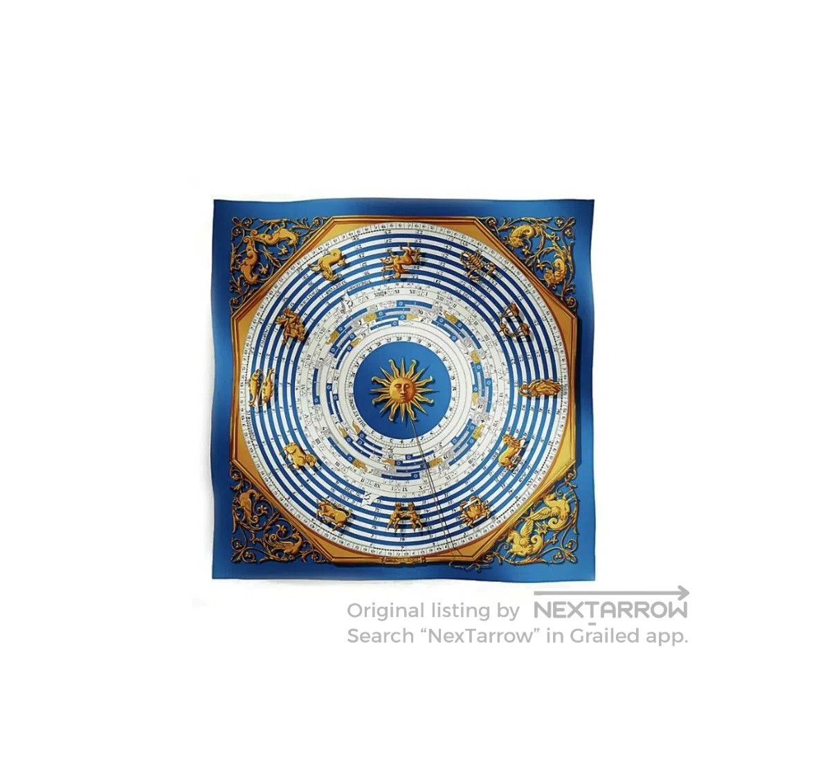 Hermes Hermes "Astrology" Silk Scarf. Size ONE SIZE - 6 Thumbnail