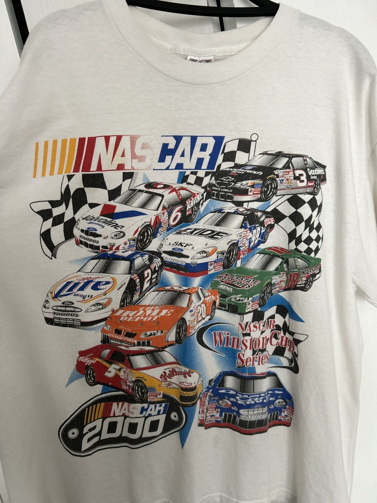 Vintage Vintage Nascar Tee 🏎️🔥 Size US XL / EU 56 / 4 - 2 Thumbnail