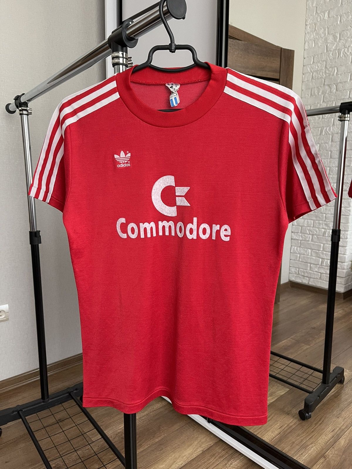 Vintage 1984/1986 Adidas Bayern Munich Vintage Soccer Jersey T-Shirt Size US S / EU 44-46 / 1 - 2 Thumbnail