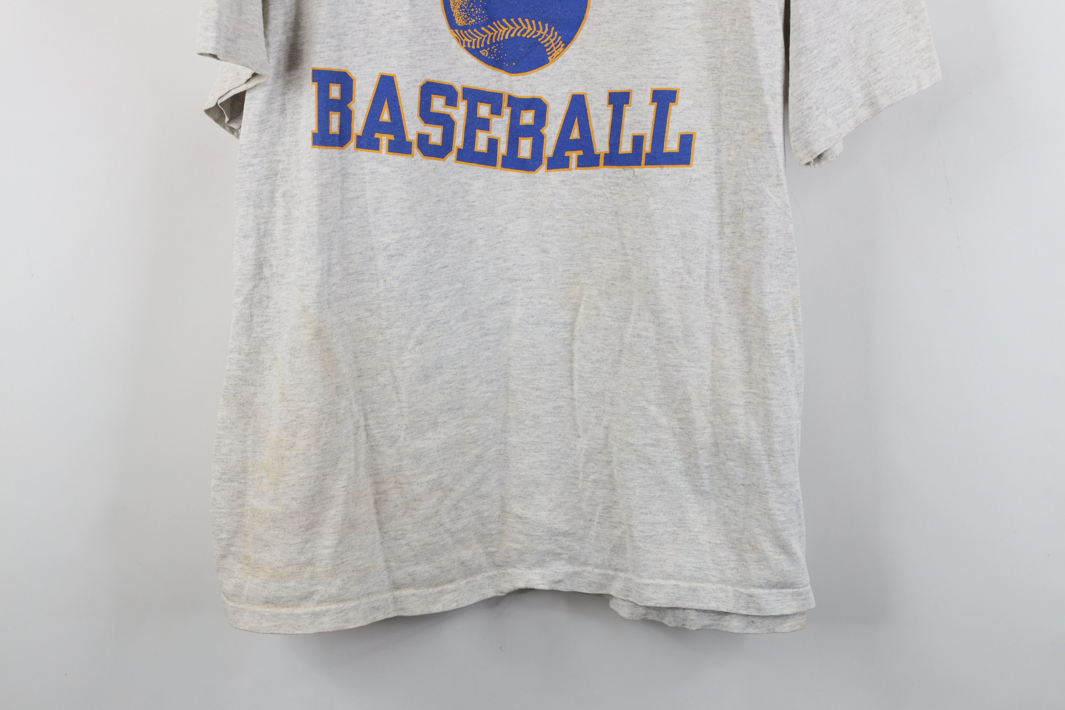 Reebok Vintage 90s Reebok Newington T-Shirt Heather Gray USA Size US XL / EU 56 / 4 - 3 Thumbnail