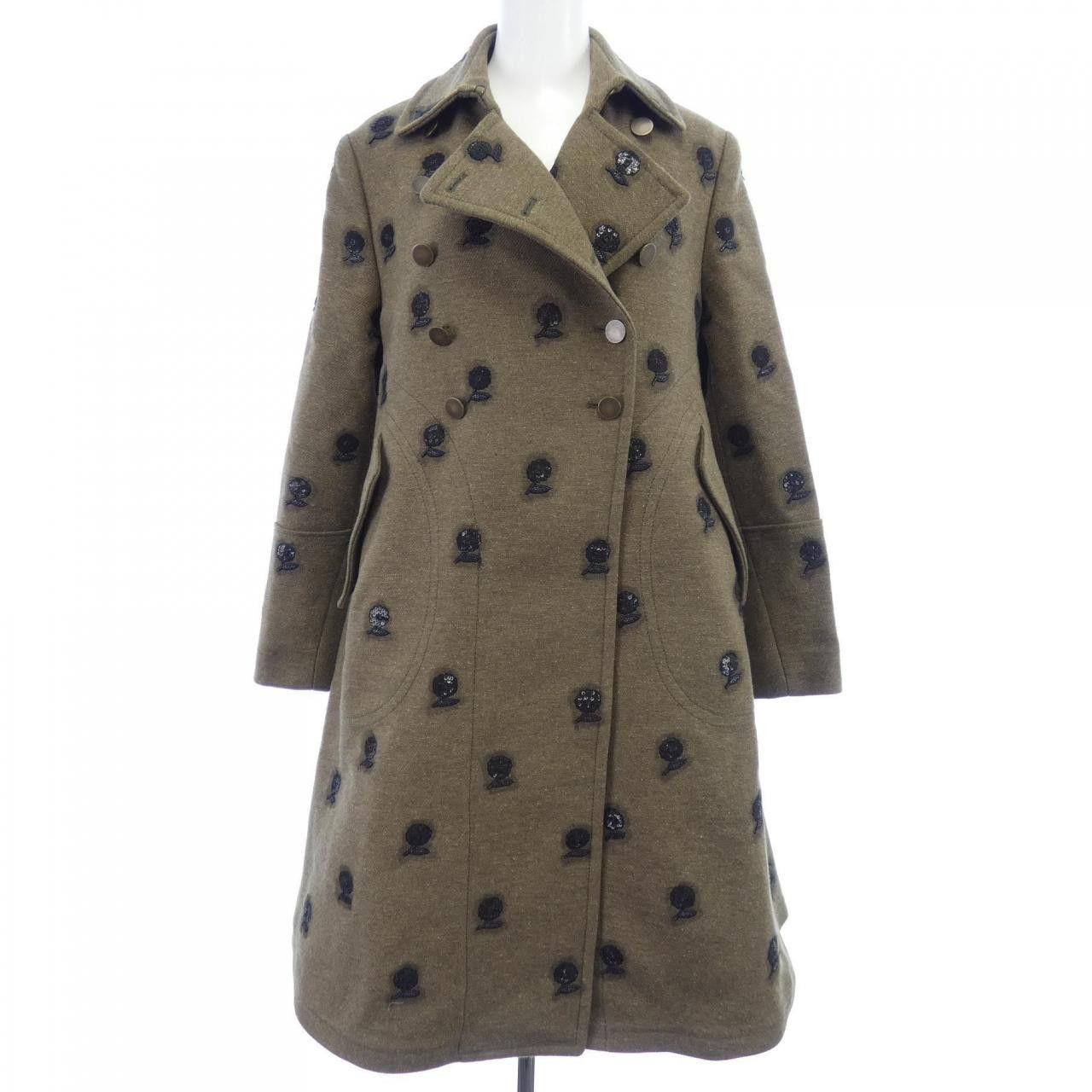 Valentino Valentino Valentino Wool Coat Others Outerwear NB3CA2103DR DUTY FREE for USA Size ONE SIZE - 1 Thumbnail