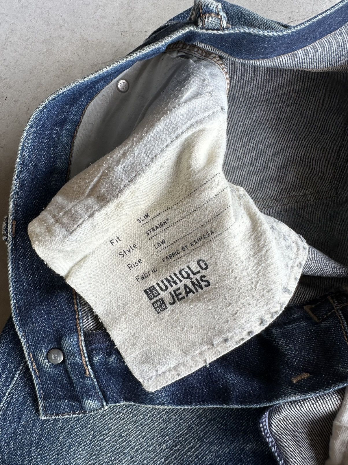 Kaihara Denim REDLINE ✨ Vintage UNIQLO JAPAN Jeans Kaihara Denim Pants Size US 32 / EU 48 - 15 Thumbnail