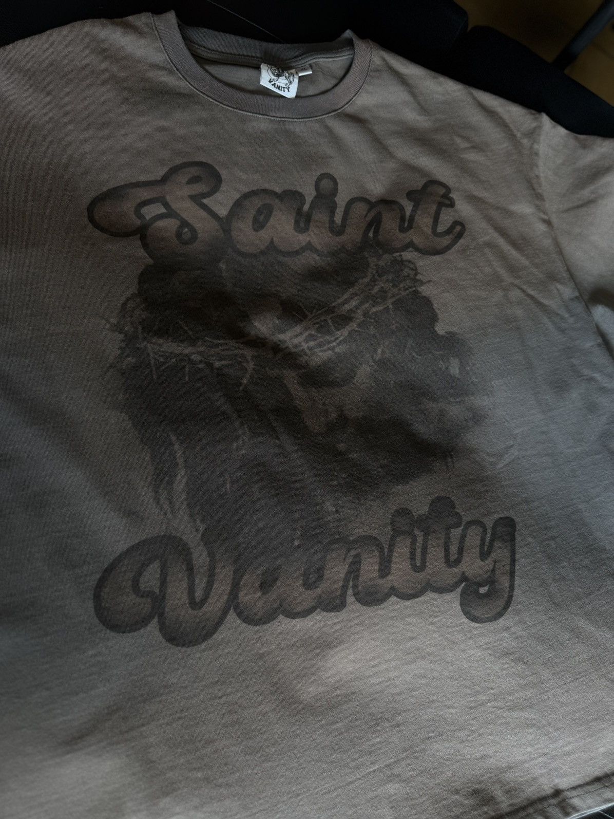 Saint Vanity Saint Vanity UNRELEASED Tee Shirt Logo Grey Size XL (NEW) Size US XL / EU 56 / 4 - 3 Thumbnail