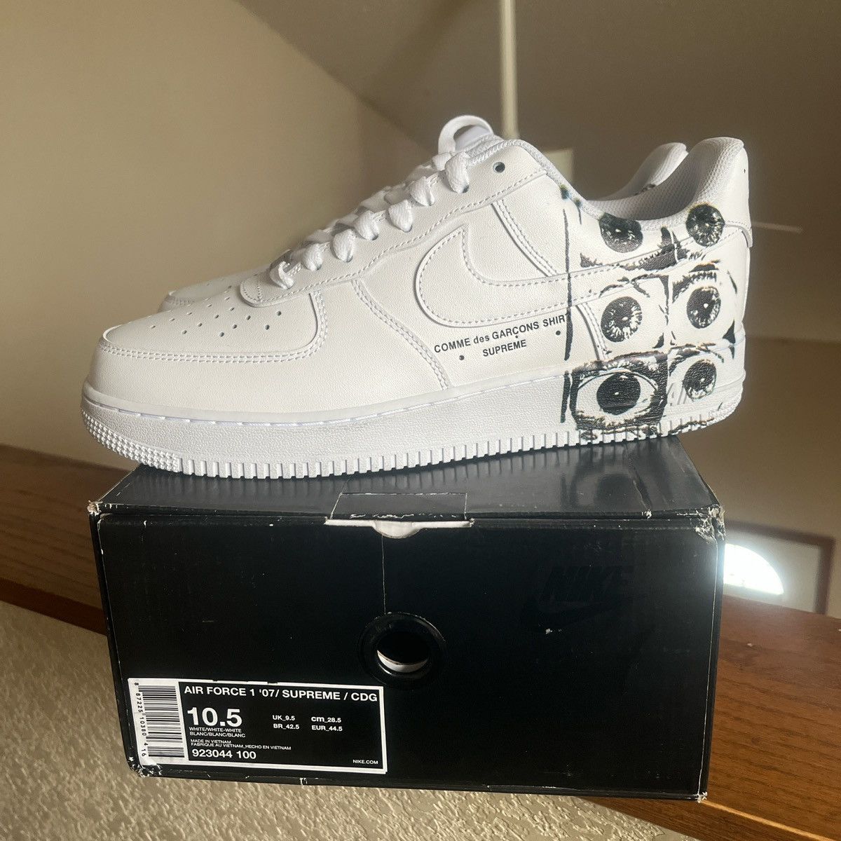 Comme des Garcons × Nike Nike Air Force x Comme des Garçons Size US 10.5 / EU 43-44 - 1 Thumbnail