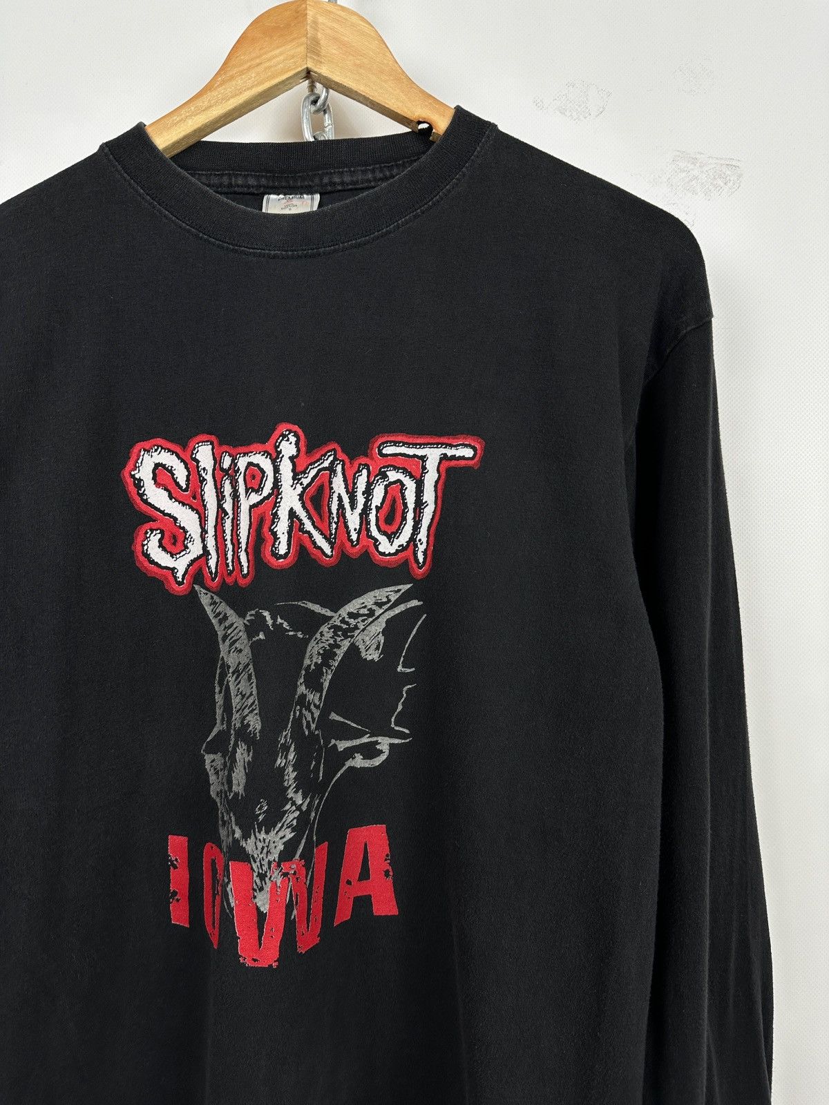 Band Tees Vintage Slipknot Iowa Band Long Sleeve T-Shirt Size US S / EU 44-46 / 1 - 6 Thumbnail