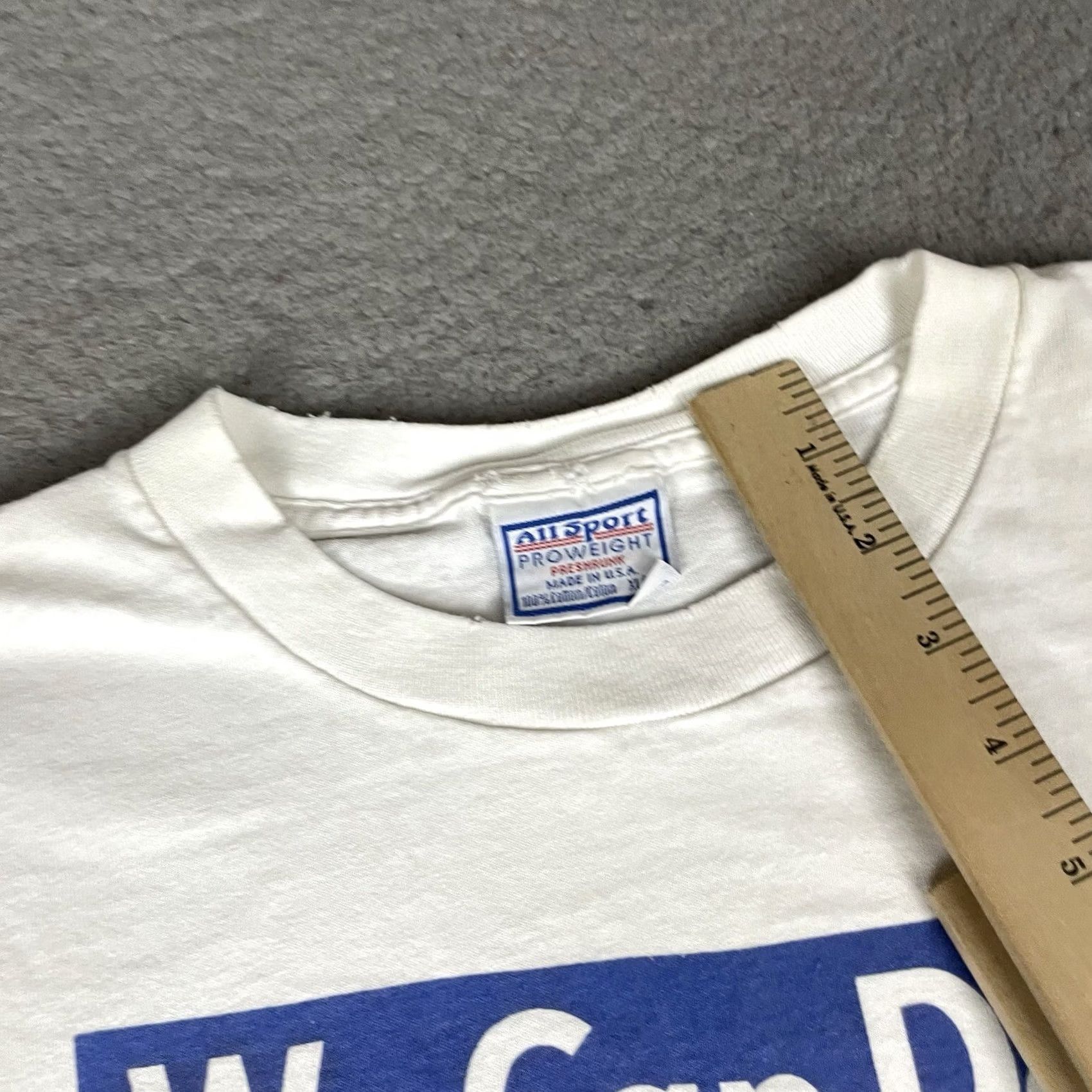 Vintage VINTAGE Rosie The Riveter Shirt Adult XL White 90s We Can Do It World War 2 Vtg Size US XL / EU 56 / 4 - 5 Thumbnail