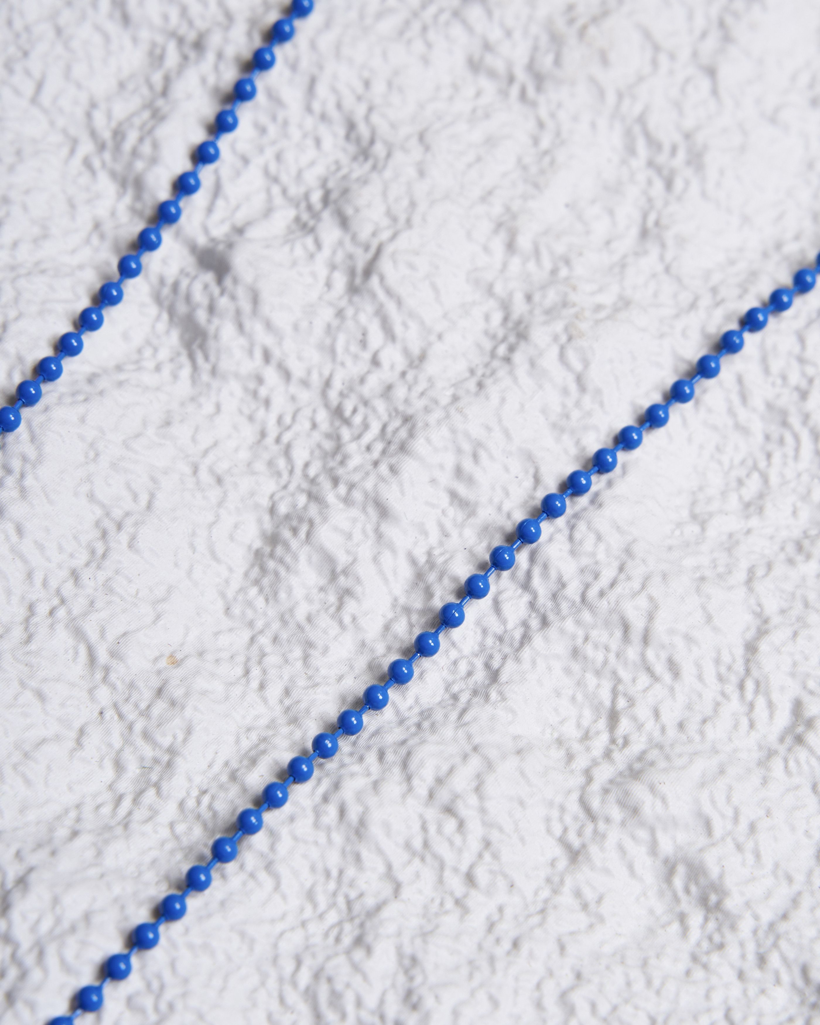 Chrome Hearts Chrome Hearts Silicrome Cross Necklace Blue Size ONE SIZE - 5 Thumbnail