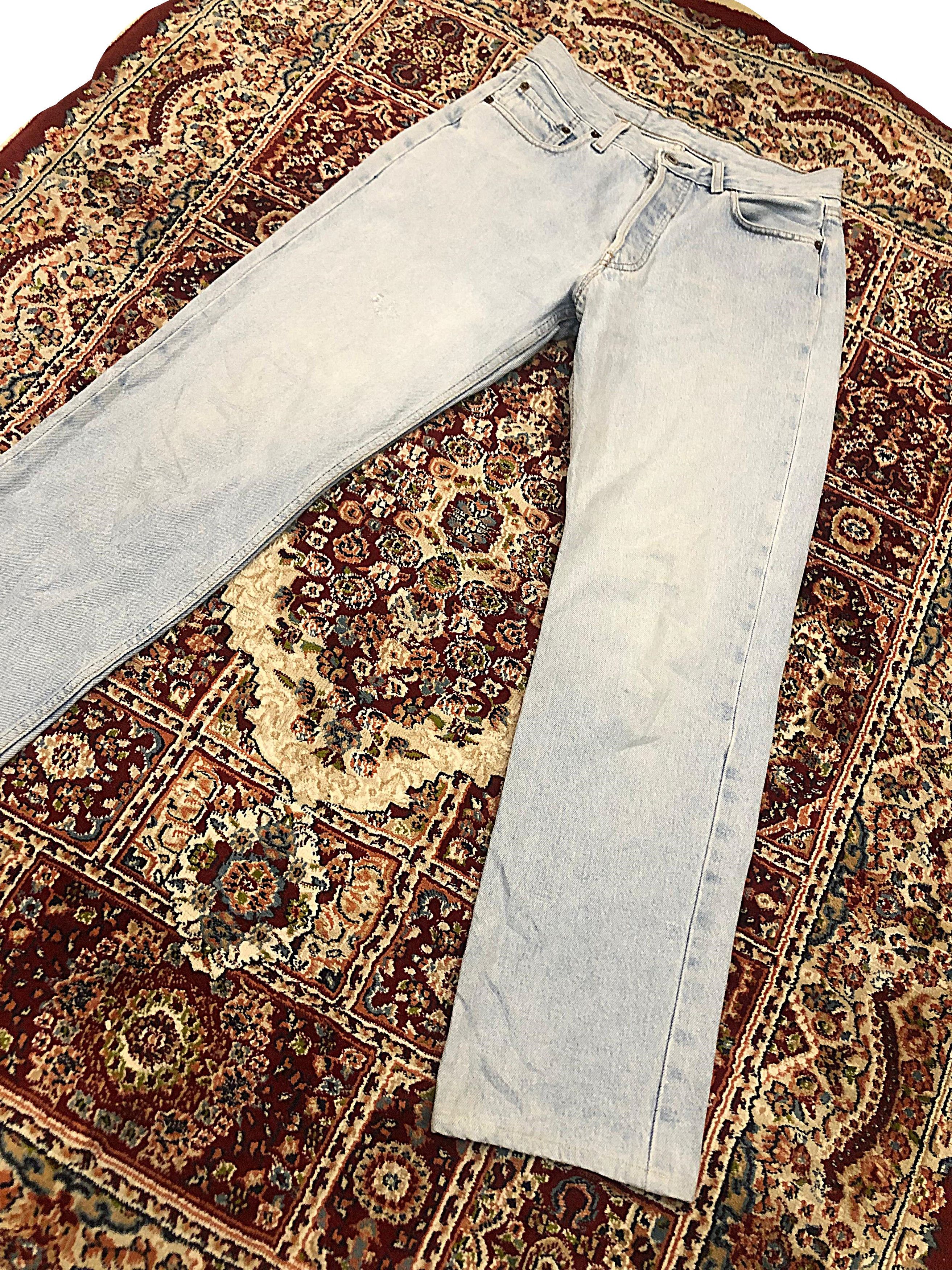 Japanese Brand × Levi's jeans levis 501xx vintage light wash made in usa 30x36 Size US 30 / EU 46 - 3 Thumbnail