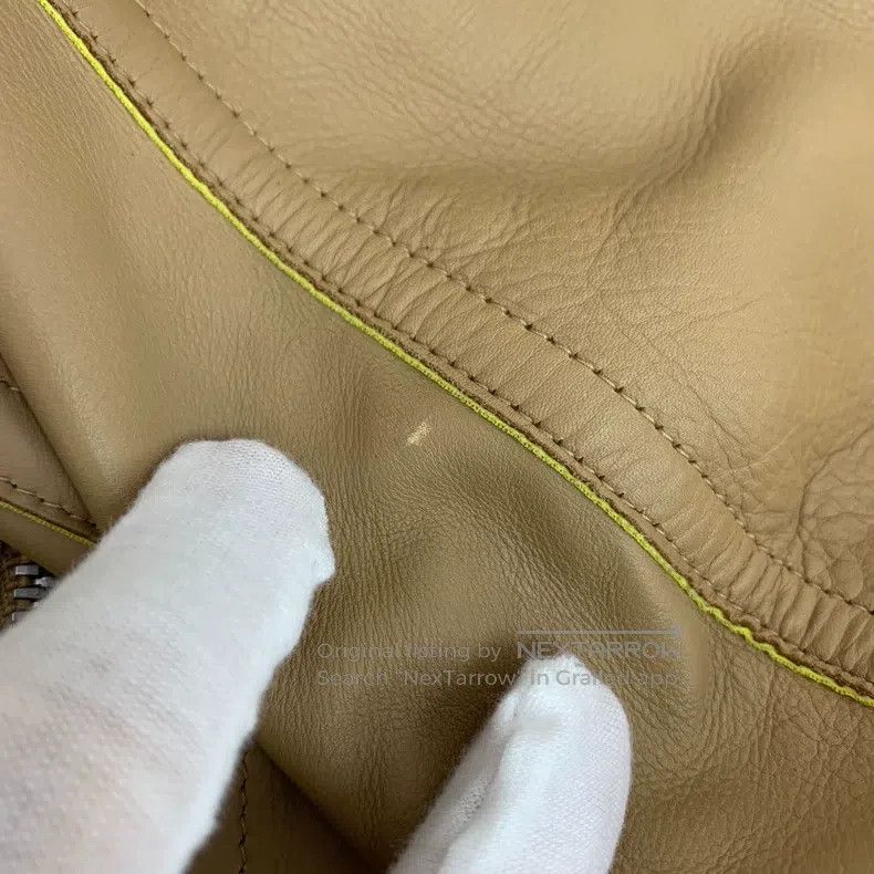 Gucci Gucci Brown hooded zipper long-sleeved leather jacket Size US M / EU 48-50 / 2 - 8 Thumbnail