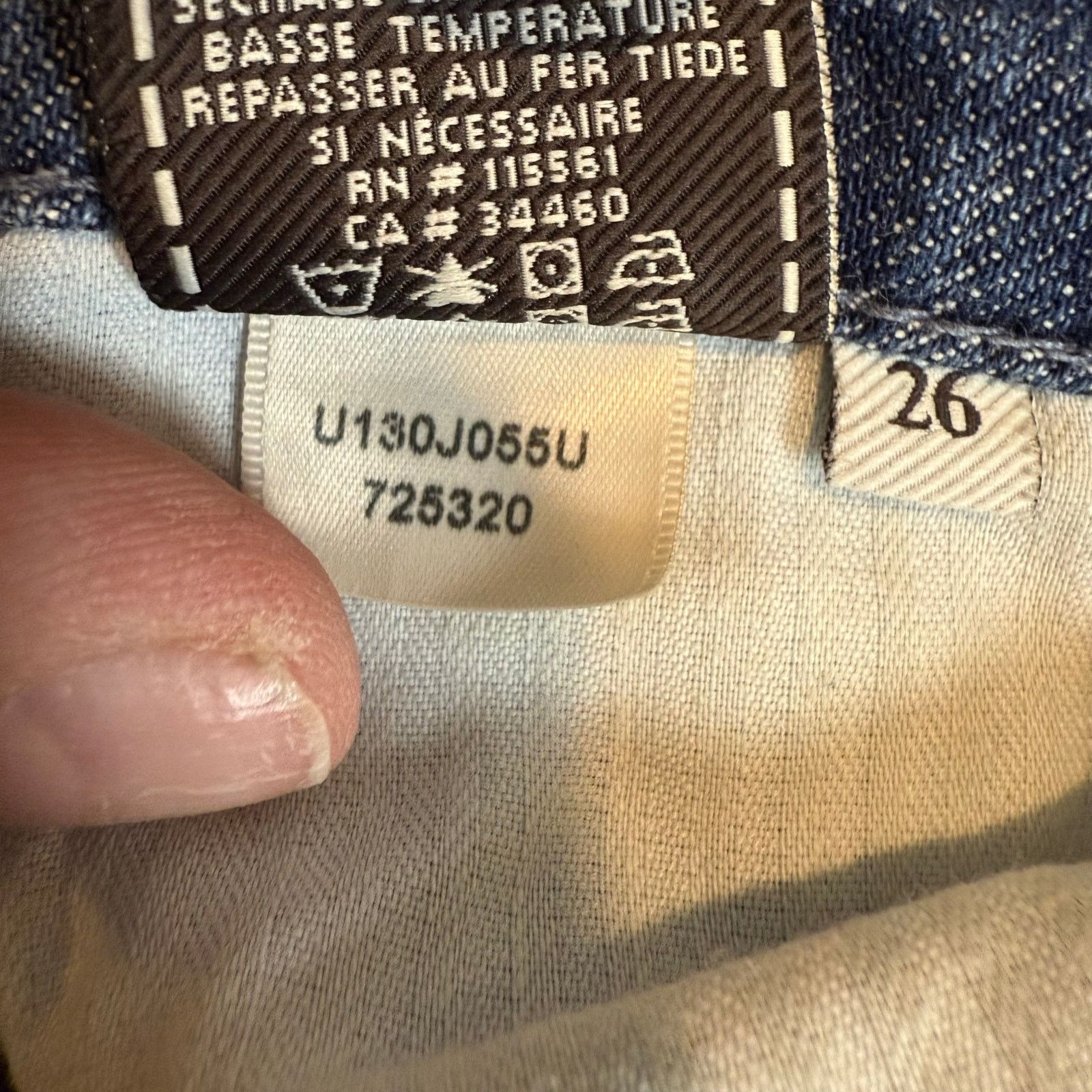 7 For All Mankind 7 for all Mankind A Pocket Jeans size 26 Bootcut Boot Cut Size 26" / US 2 / IT 38 - 11 Thumbnail