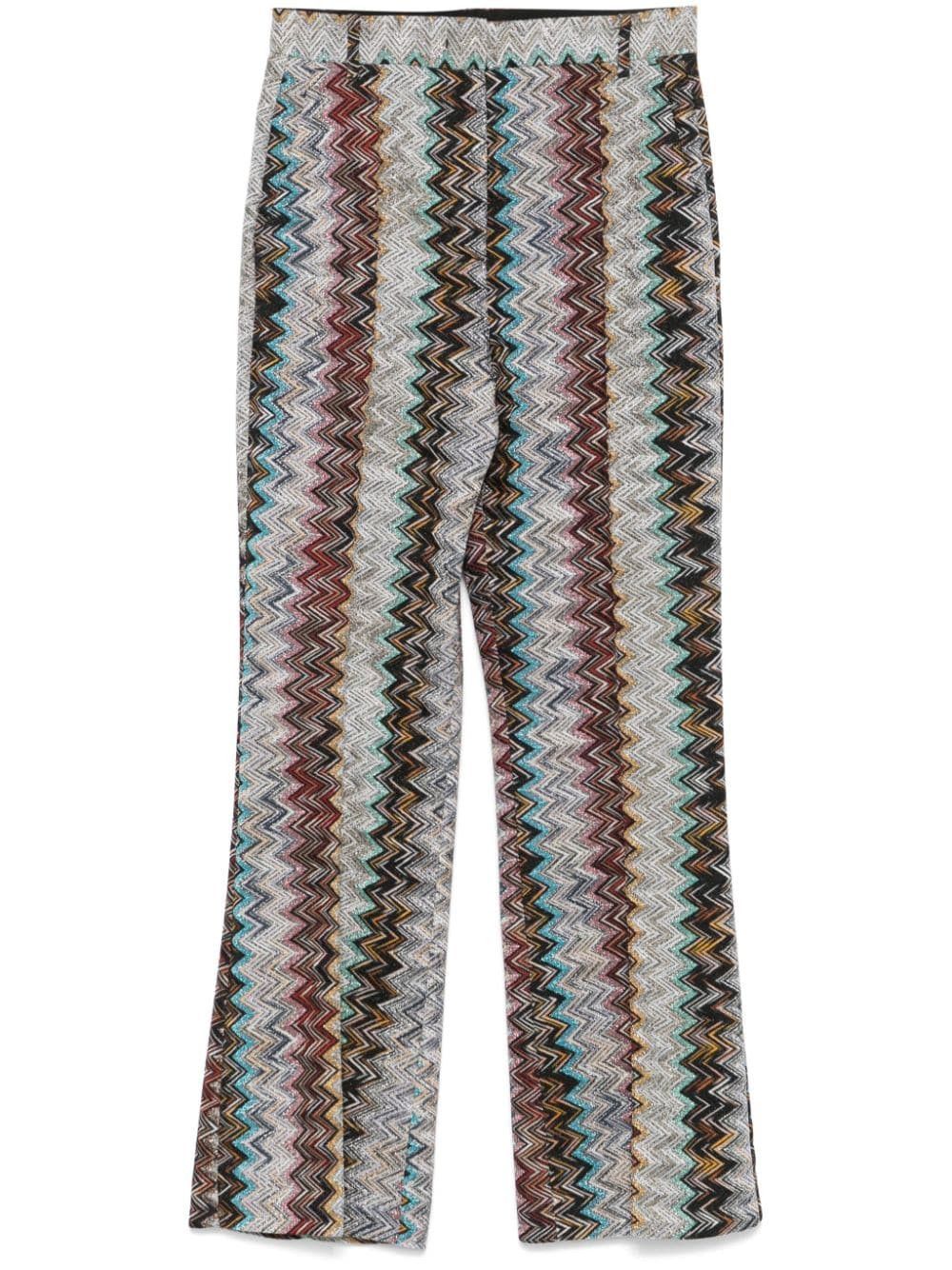 Missoni ZIG ZAG MOTIF TROUSERS Size 27" / US 4 / IT 40 - 1 Thumbnail