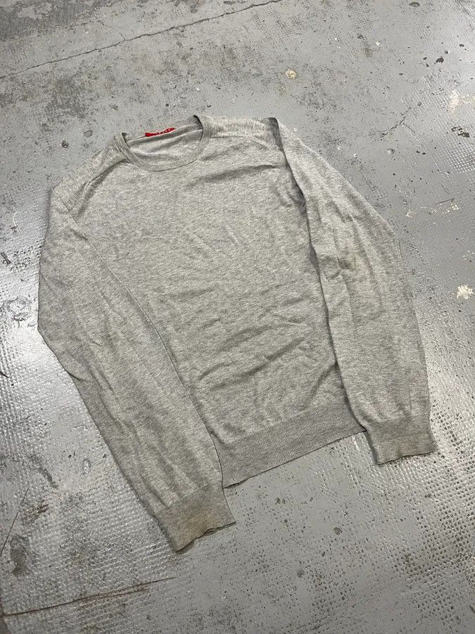 Prada SS2007 Prada Grey Minimalist Sweater Size US M / EU 48-50 / 2 - 4 Thumbnail