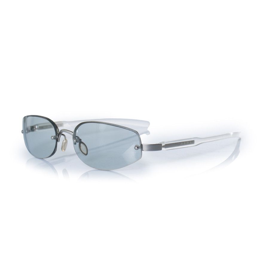 Prada Prada, rimless metal and plastic sunglasses Size ONE SIZE - 2 Thumbnail