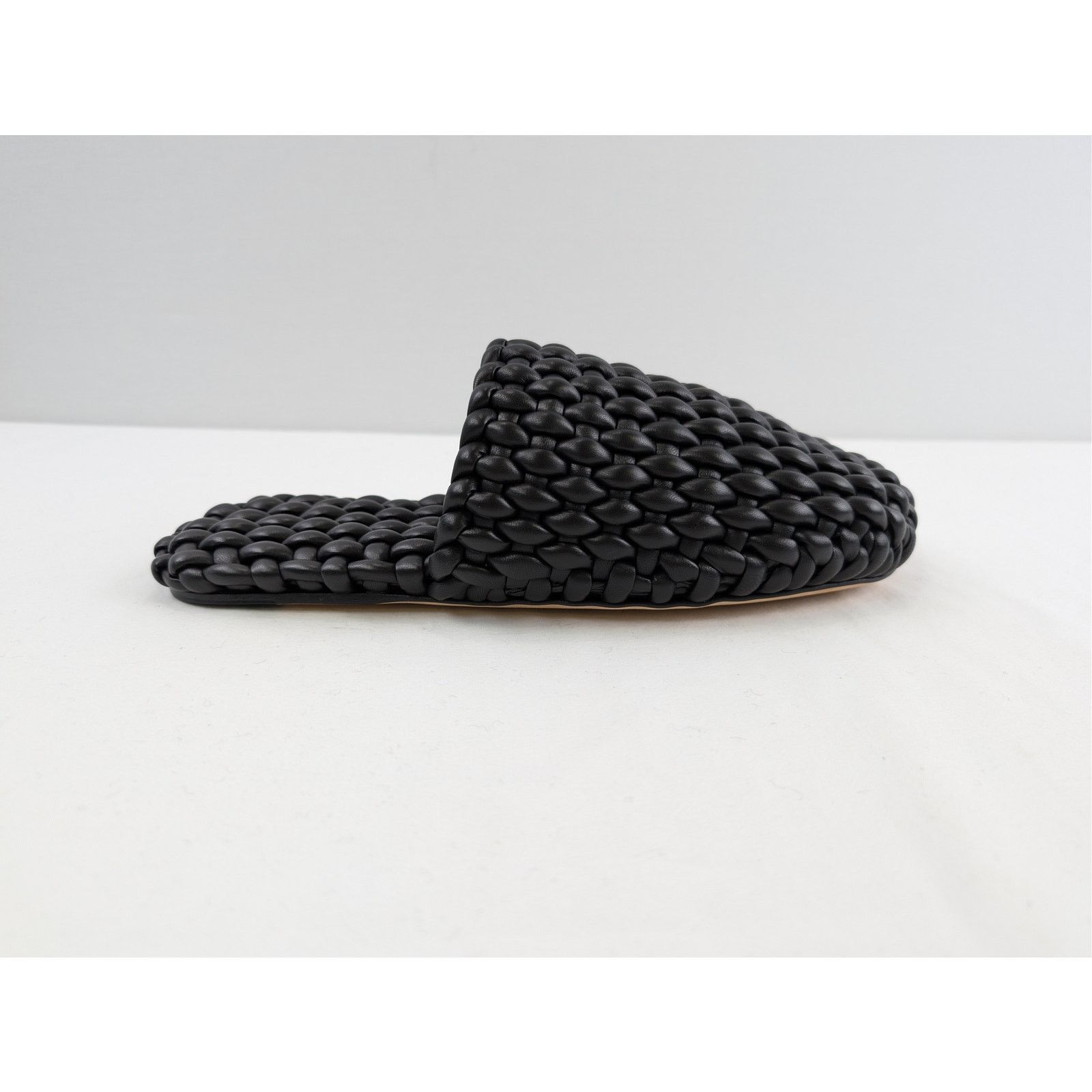 Bottega Veneta o1rshd1 Rubber Cloud Weave Squid Slipper in Black 41 Size US 8 / EU 41 - 4 Thumbnail